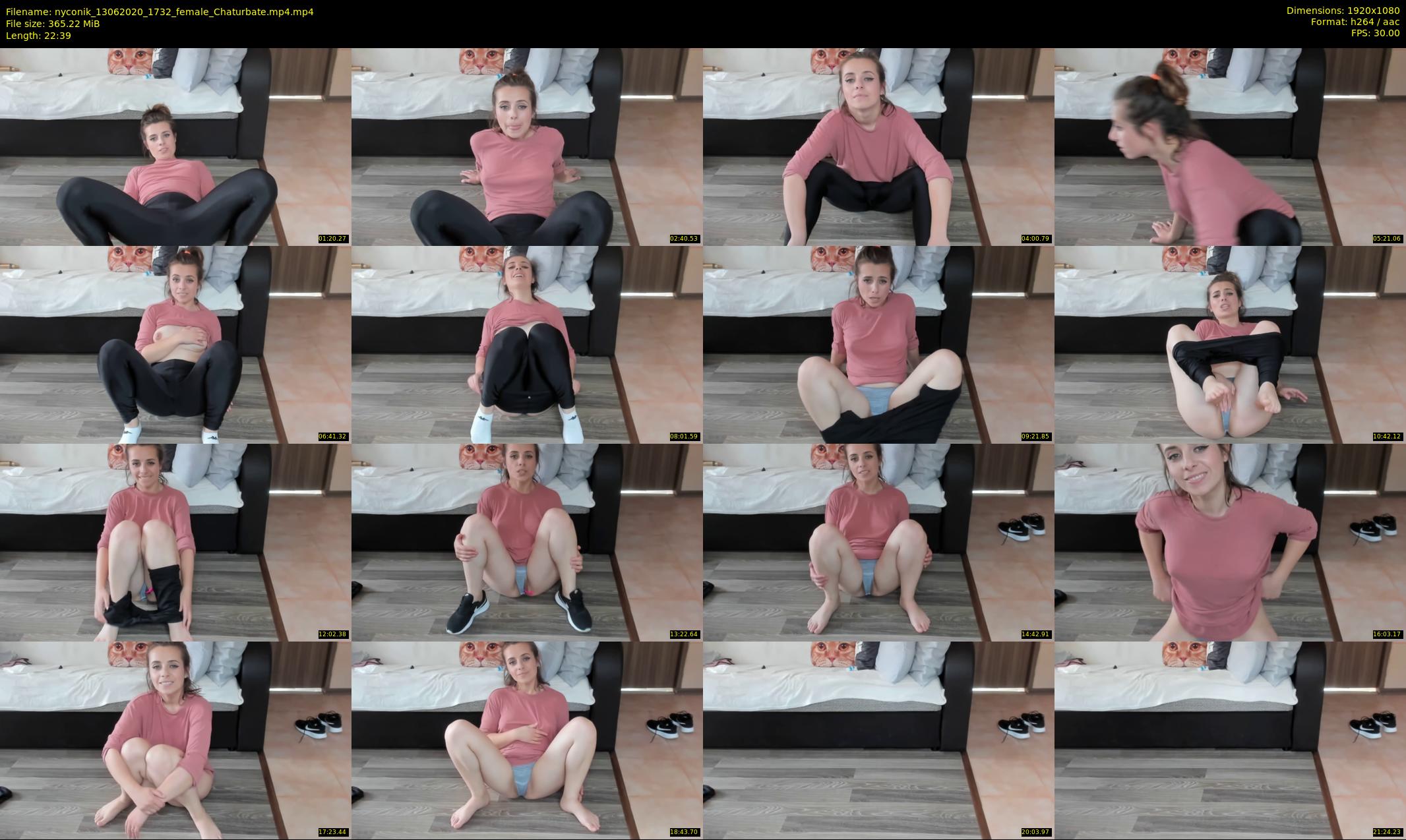 nyconik — 23 minute Chaturbate female cam show recording, 1080p, Jun 13, 2020