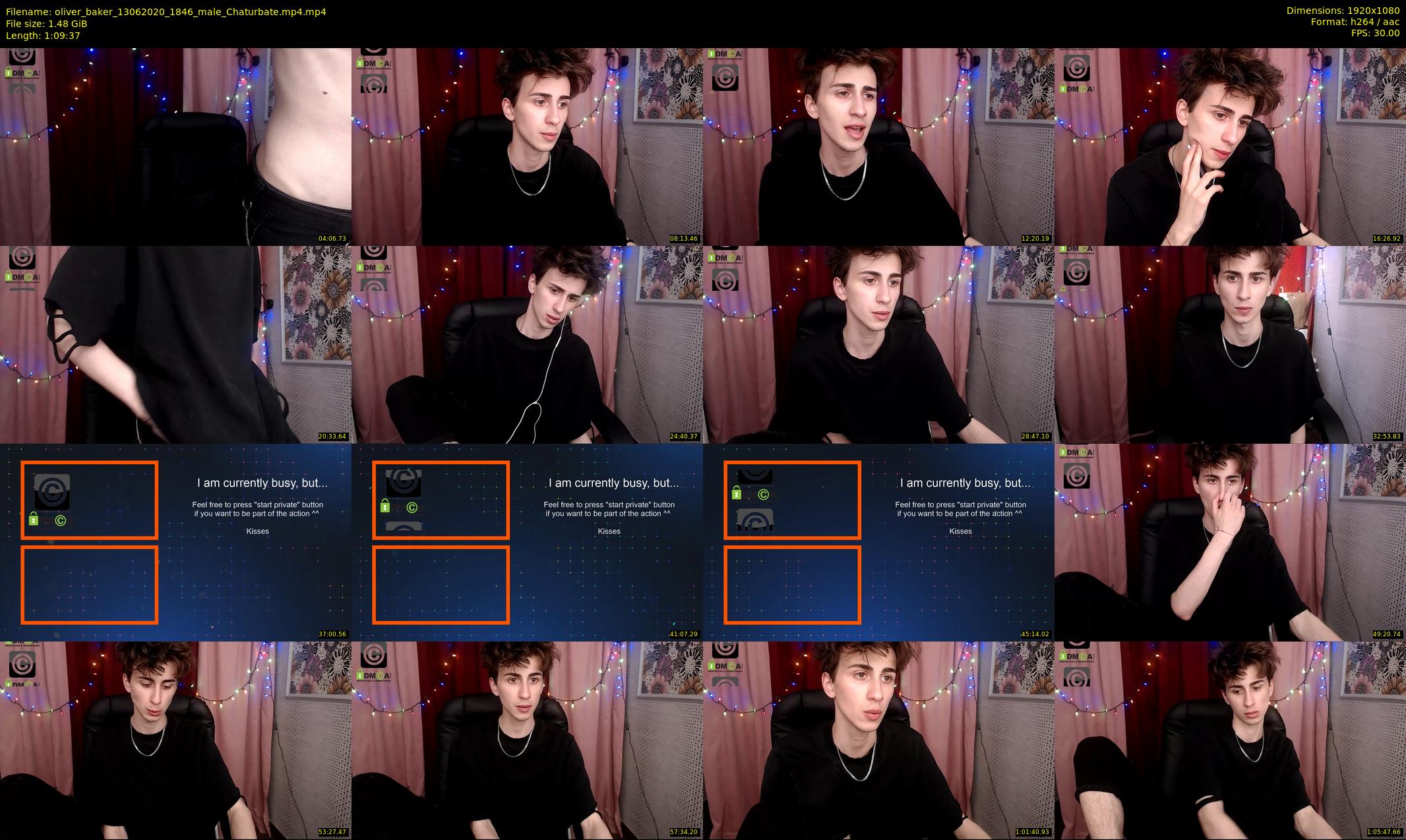 oliver_baker — 70 minute Chaturbate male cam show recording, 1080p, Jun 13, 2020