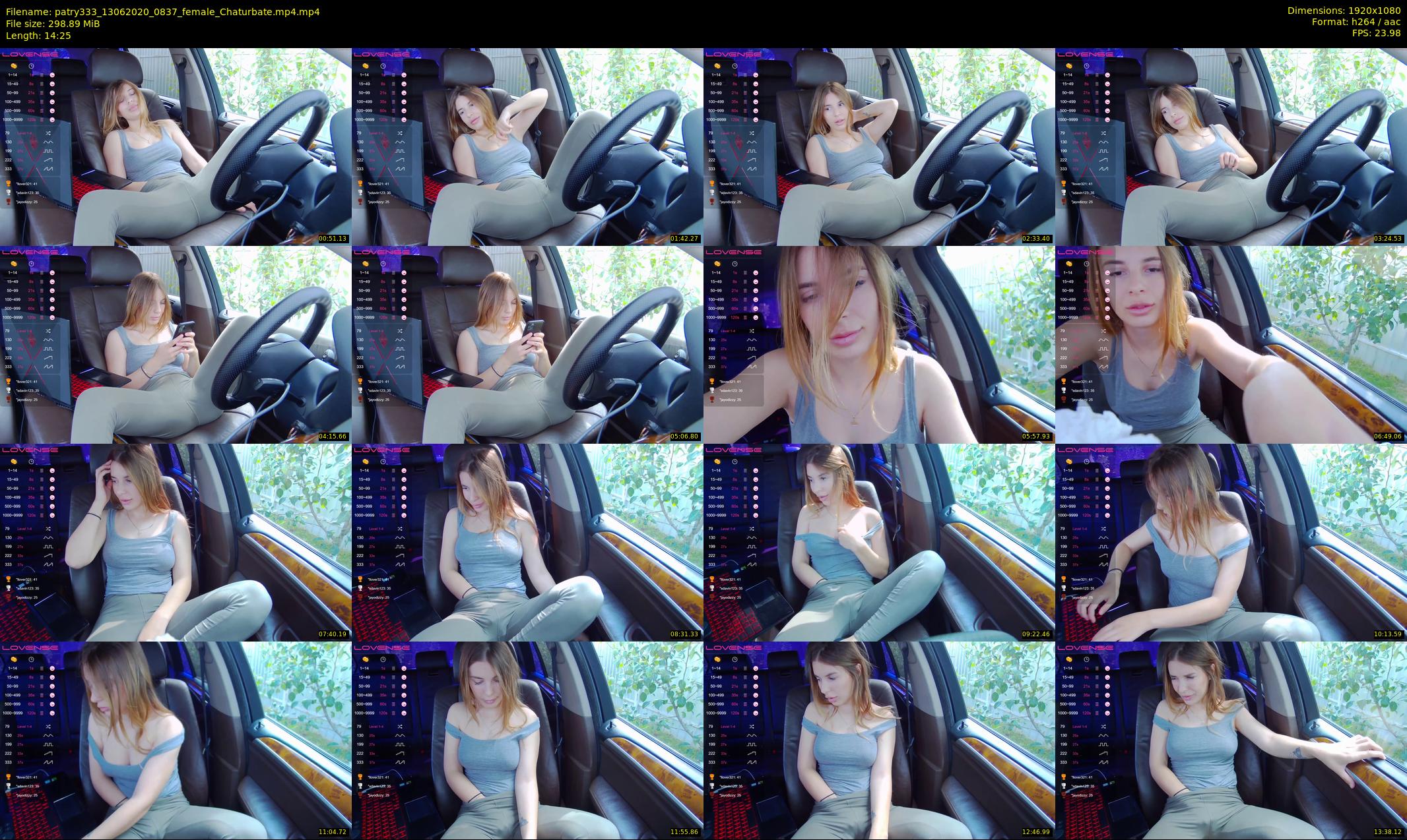 patry333 — 15 minute Chaturbate female cam show recording, 1080p, Jun 13, 2020
