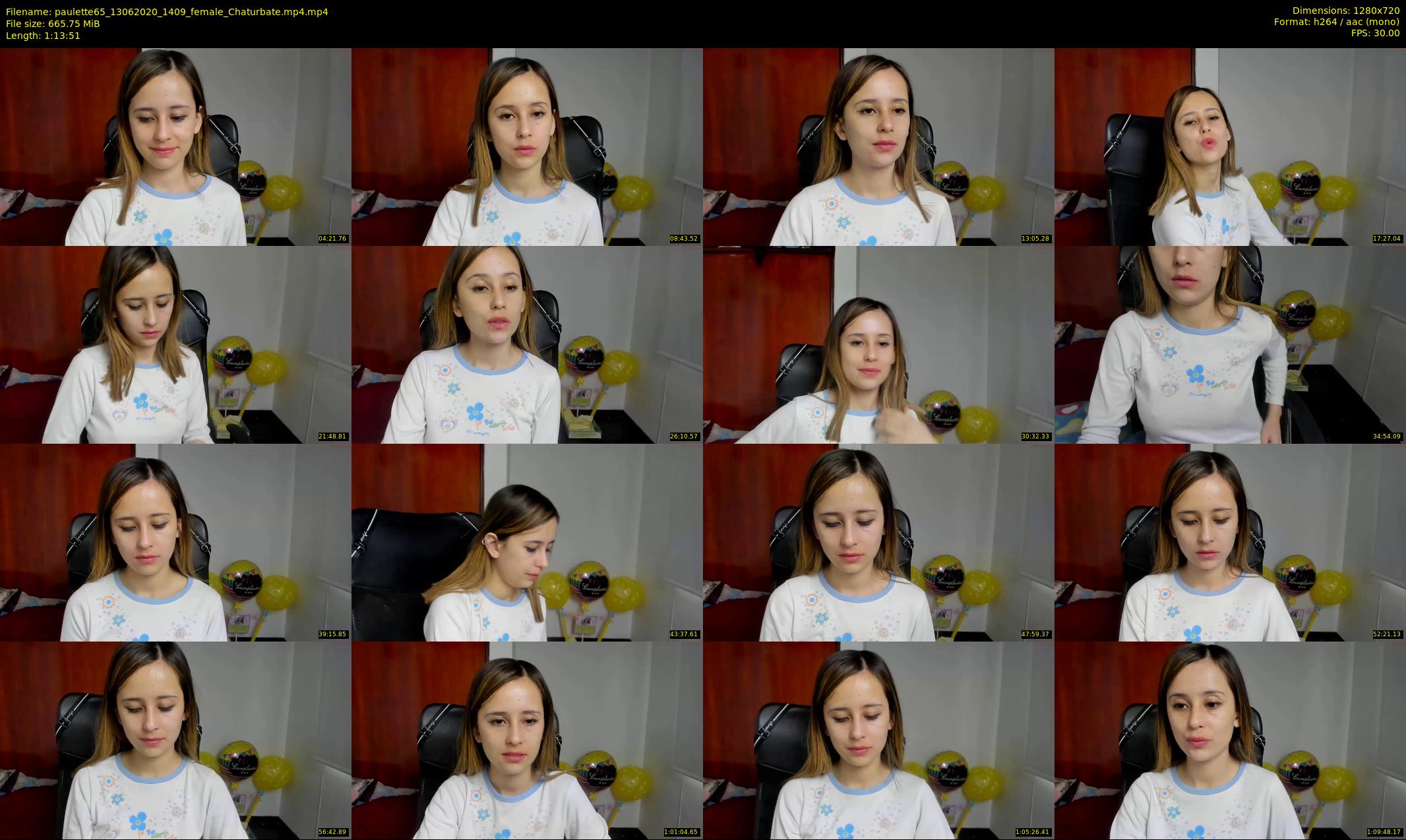 paulette65 — 74 minute Chaturbate female cam show recording, 720p, Jun 13, 2020