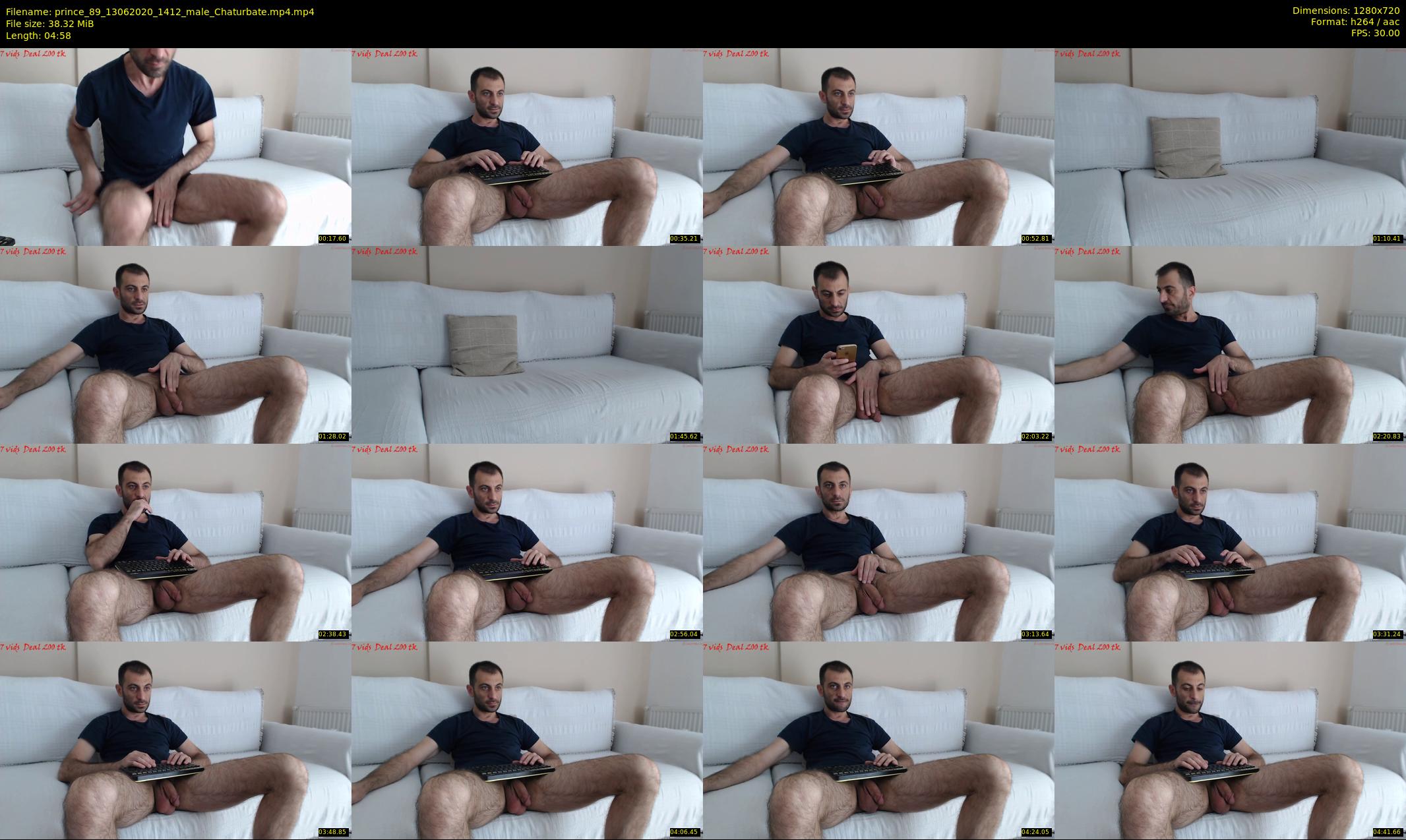 prince_89 — 5 minute Chaturbate male cam show recording, 720p, Jun 13, 2020
