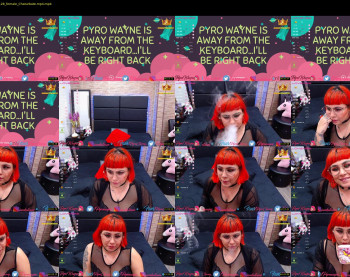 pyrowayne — 53 minute Chaturbate female cam show recording, 720p, Jun 14, 2020