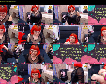 pyrowayne — 53 minute Chaturbate female cam show recording, 720p, Jun 14, 2020