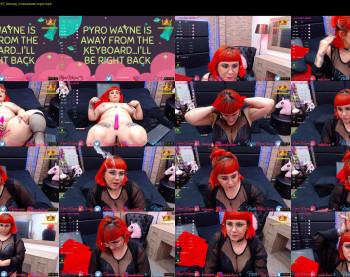 pyrowayne — 54 minute Chaturbate female cam show recording, 720p, Jun 14, 2020
