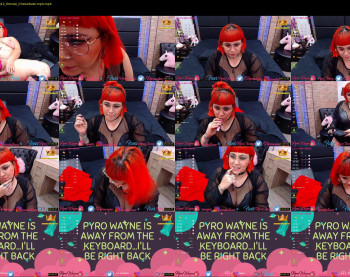 pyrowayne — 53 minute Chaturbate female cam show recording, 720p, Jun 14, 2020