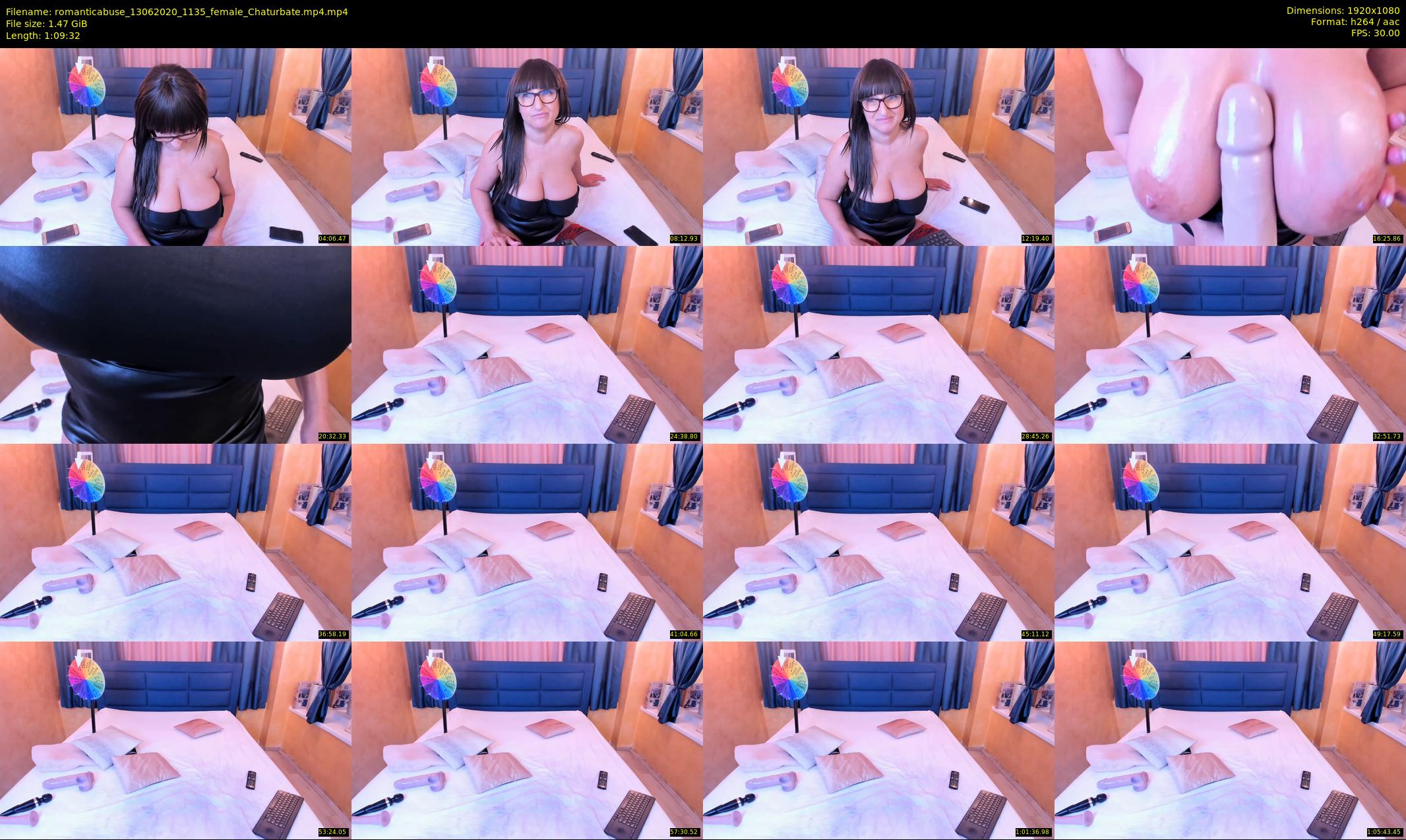 romanticabuse — 70 minute Chaturbate female cam show recording, 1080p, Jun 13, 2020