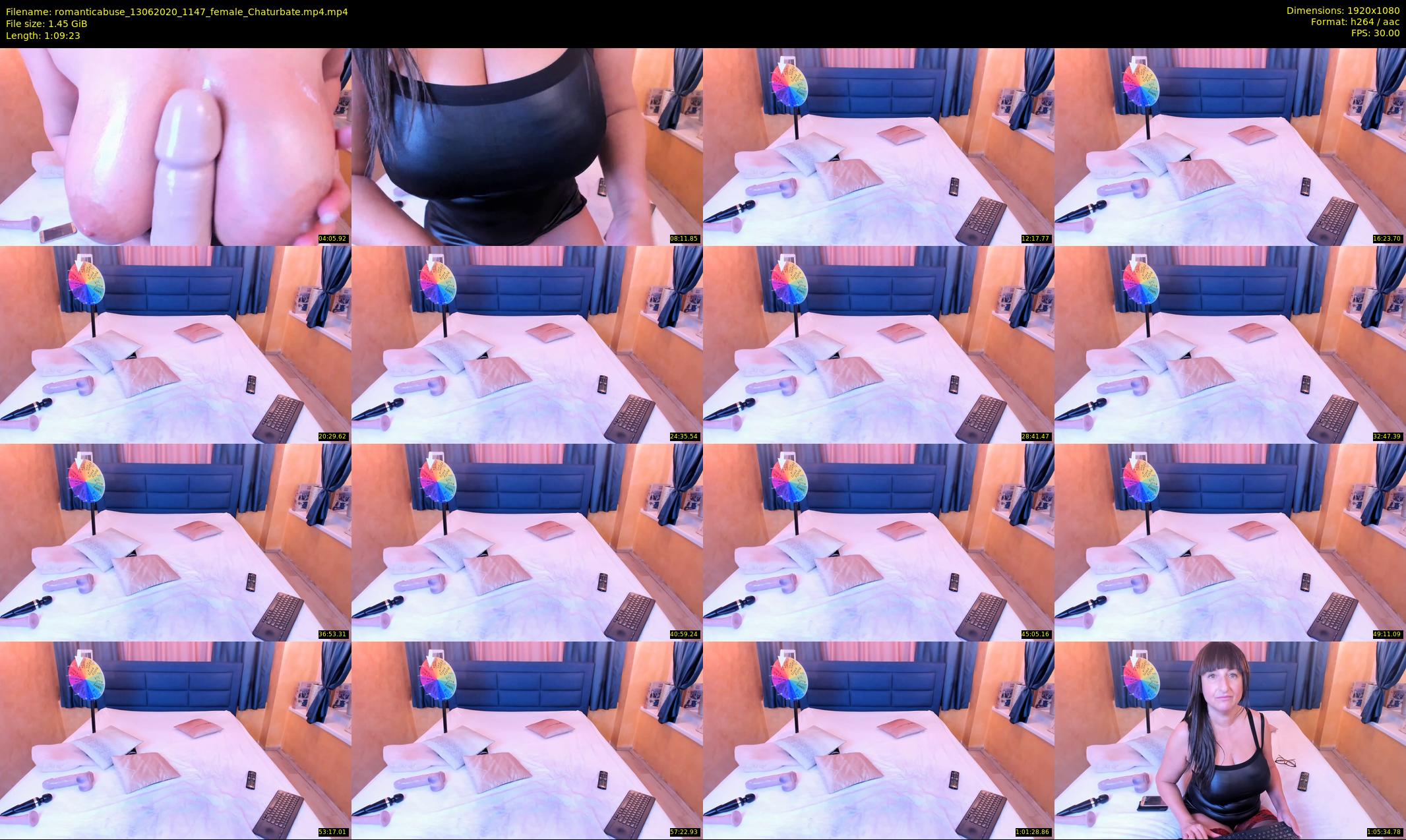 romanticabuse — 70 minute Chaturbate female cam show recording, 1080p, Jun 13, 2020