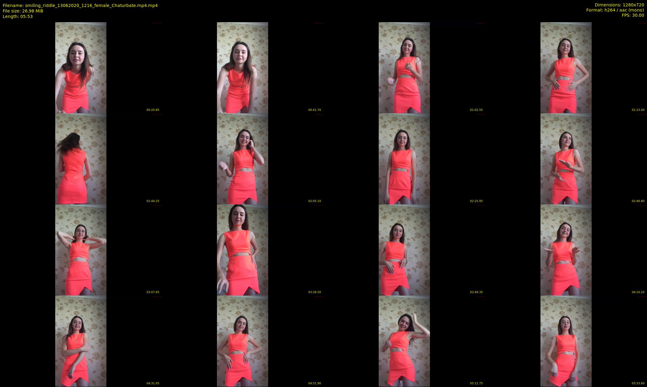 smiling_riddle — 6 minute Chaturbate female cam show recording, 720p, Jun 13, 2020