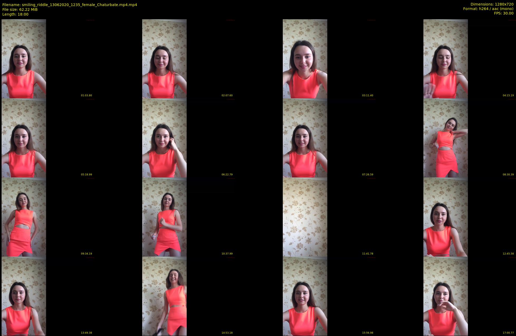 smiling_riddle — 18 minute Chaturbate female cam show recording, 720p, Jun 13, 2020
