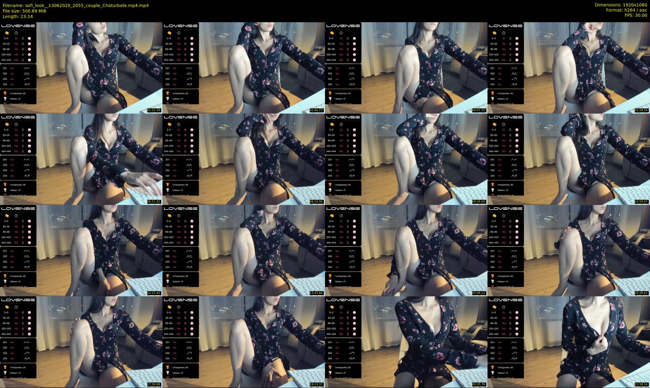 sofi_look_ — 24 minute Chaturbate couple cam show recording, 1080p, Jun 13, 2020
