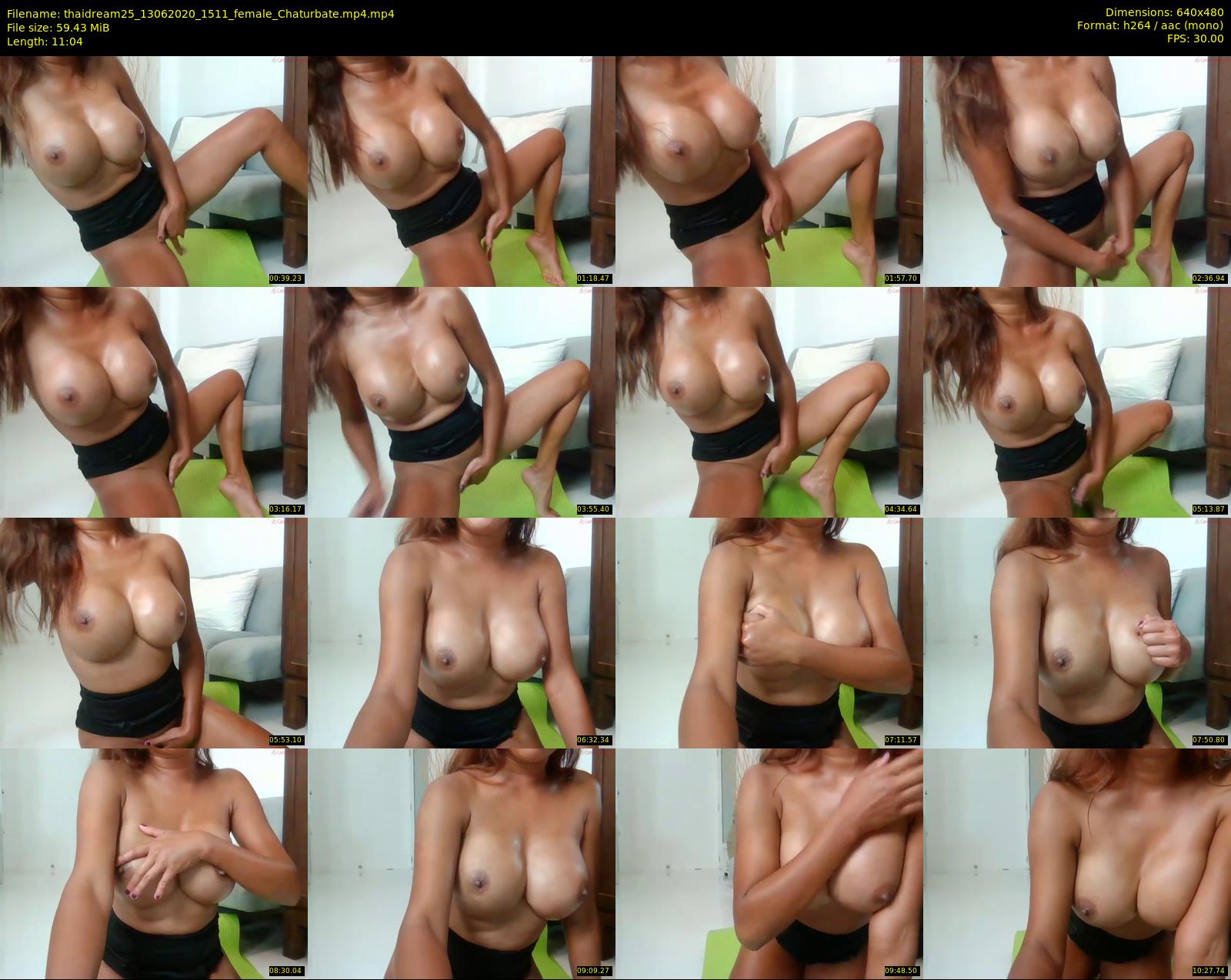 thaidream25 — 12 minute Chaturbate female cam show recording, 480p, Jun 13, 2020