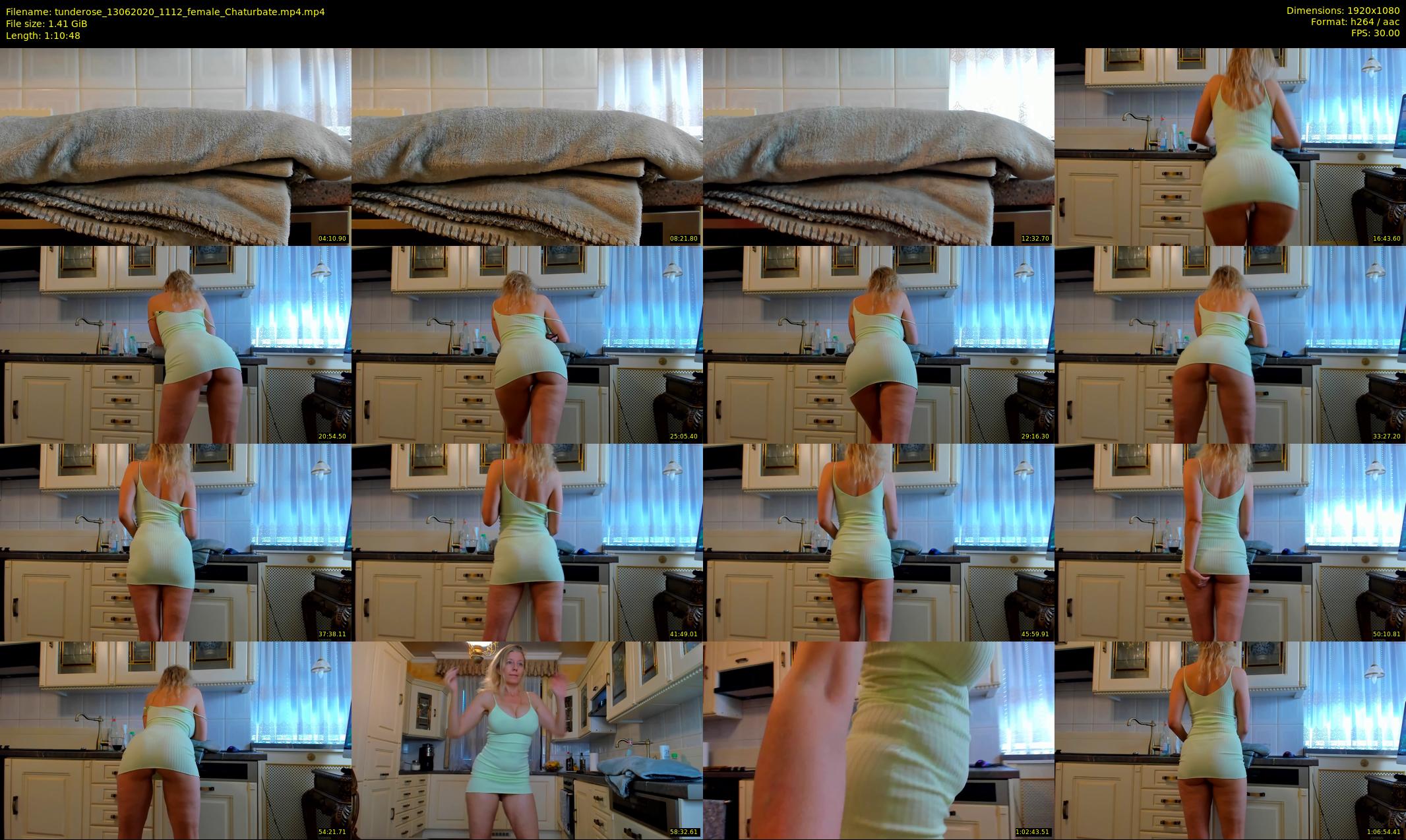 tunderose — 71 minute Chaturbate female cam show recording, 1080p, Jun 13, 2020