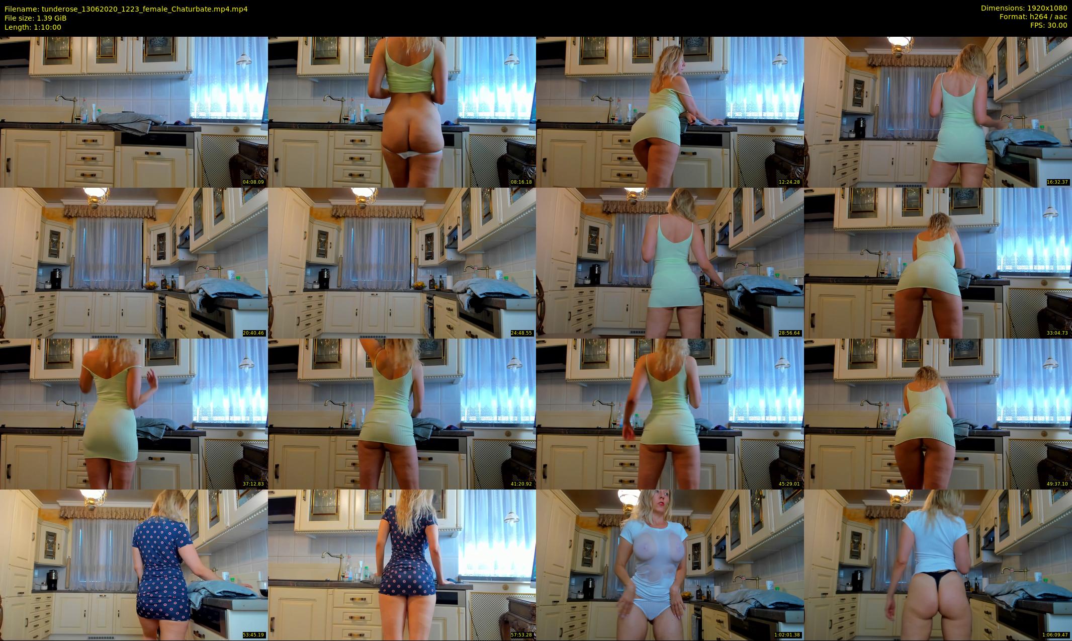 tunderose — 70 minute Chaturbate female cam show recording, 1080p, Jun 13, 2020