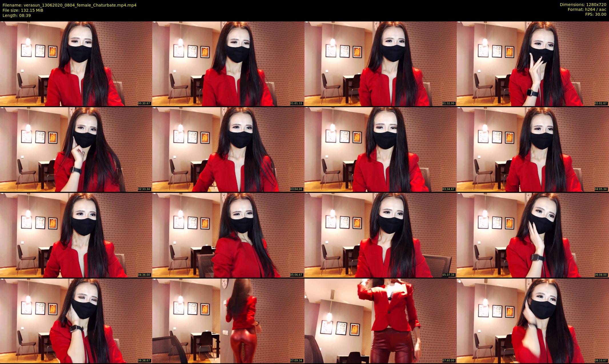 verasun — 9 minute Chaturbate female cam show recording, 720p, Jun 13, 2020