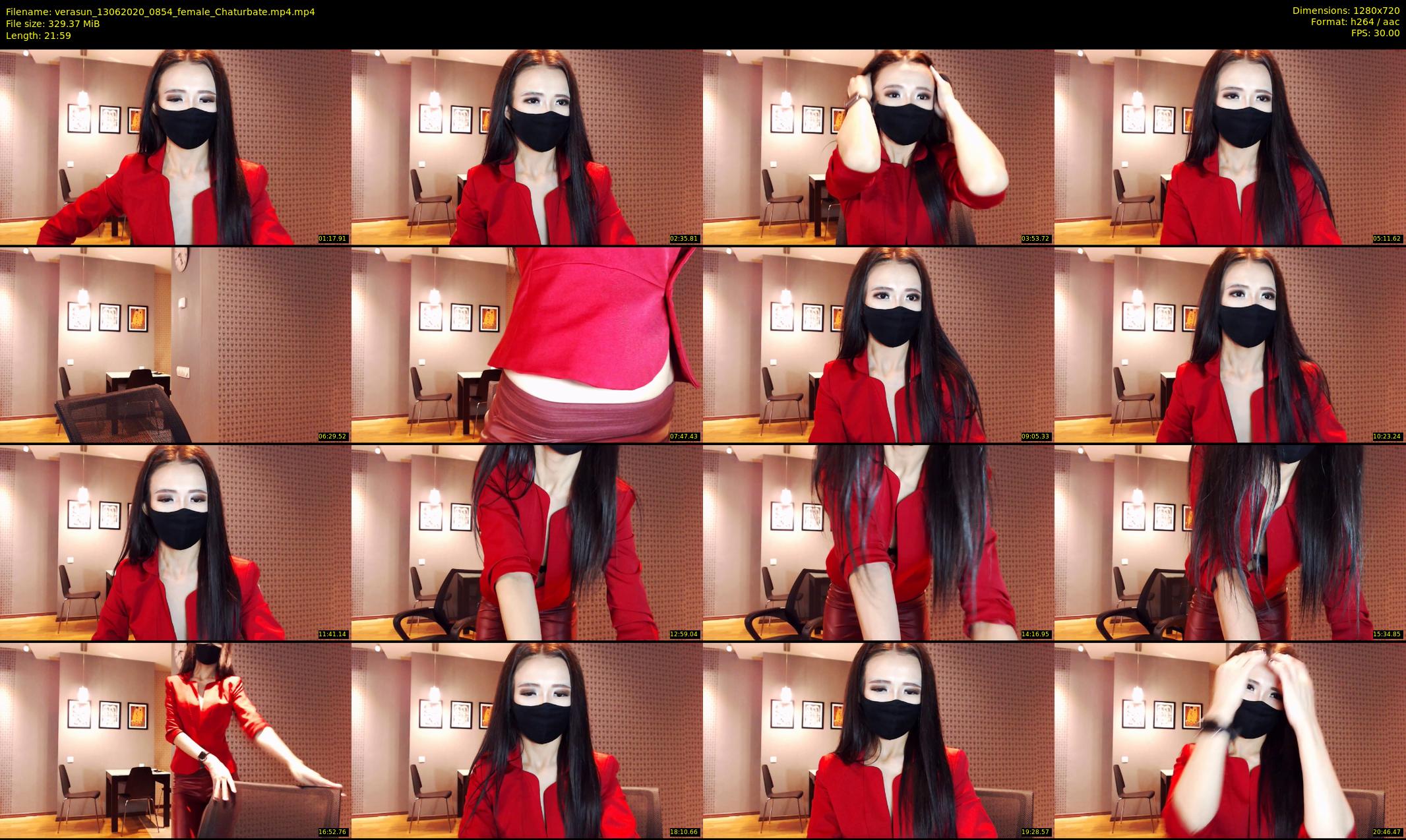 verasun — 22 minute Chaturbate female cam show recording, 720p, Jun 13, 2020