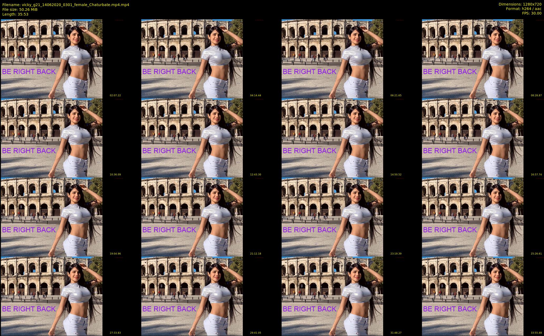 vicky_g21 — 36 minute Chaturbate female cam show recording, 720p, Jun 14, 2020