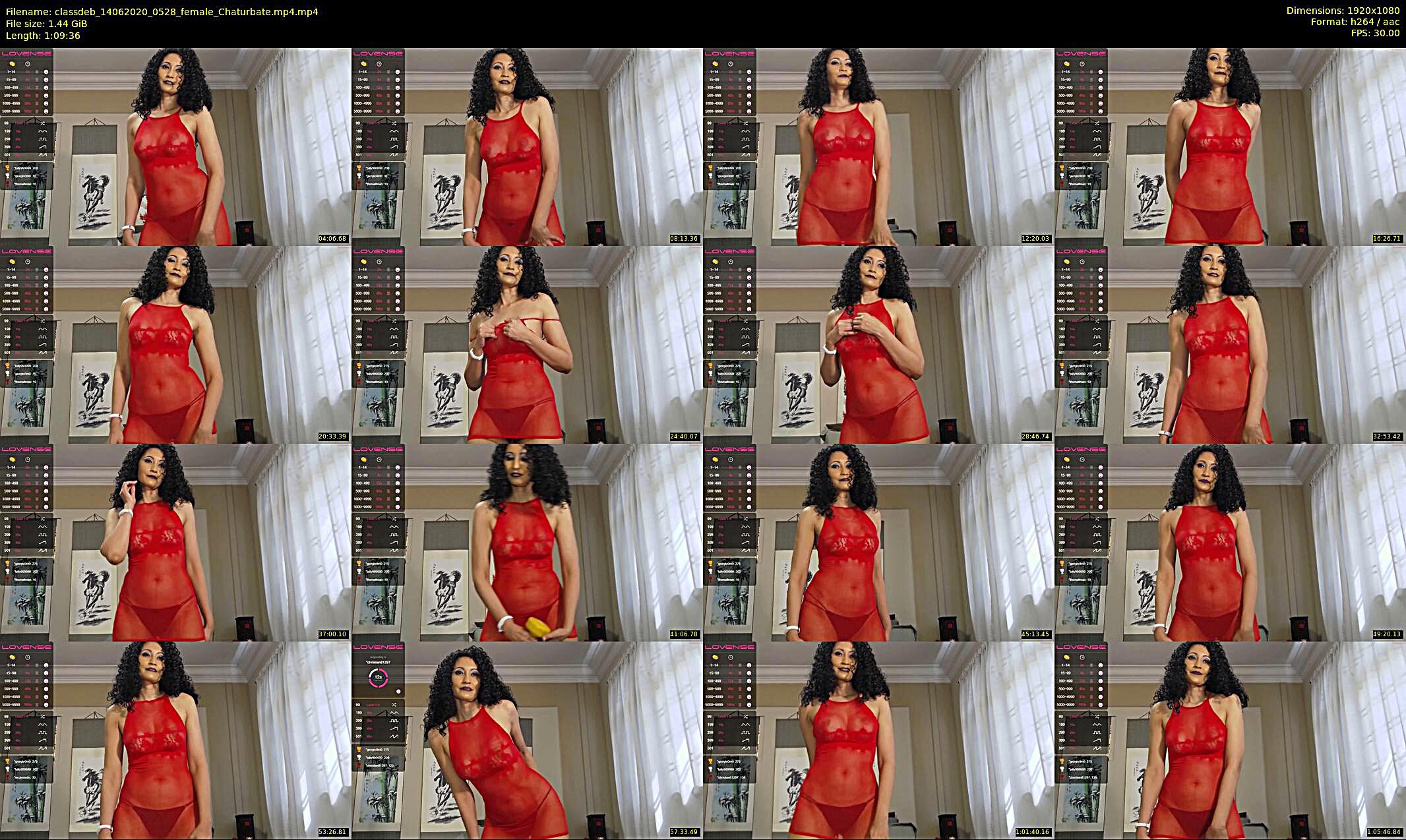 classdeb — 70 minute Chaturbate female cam show recording, 1080p, Jun 14, 2020