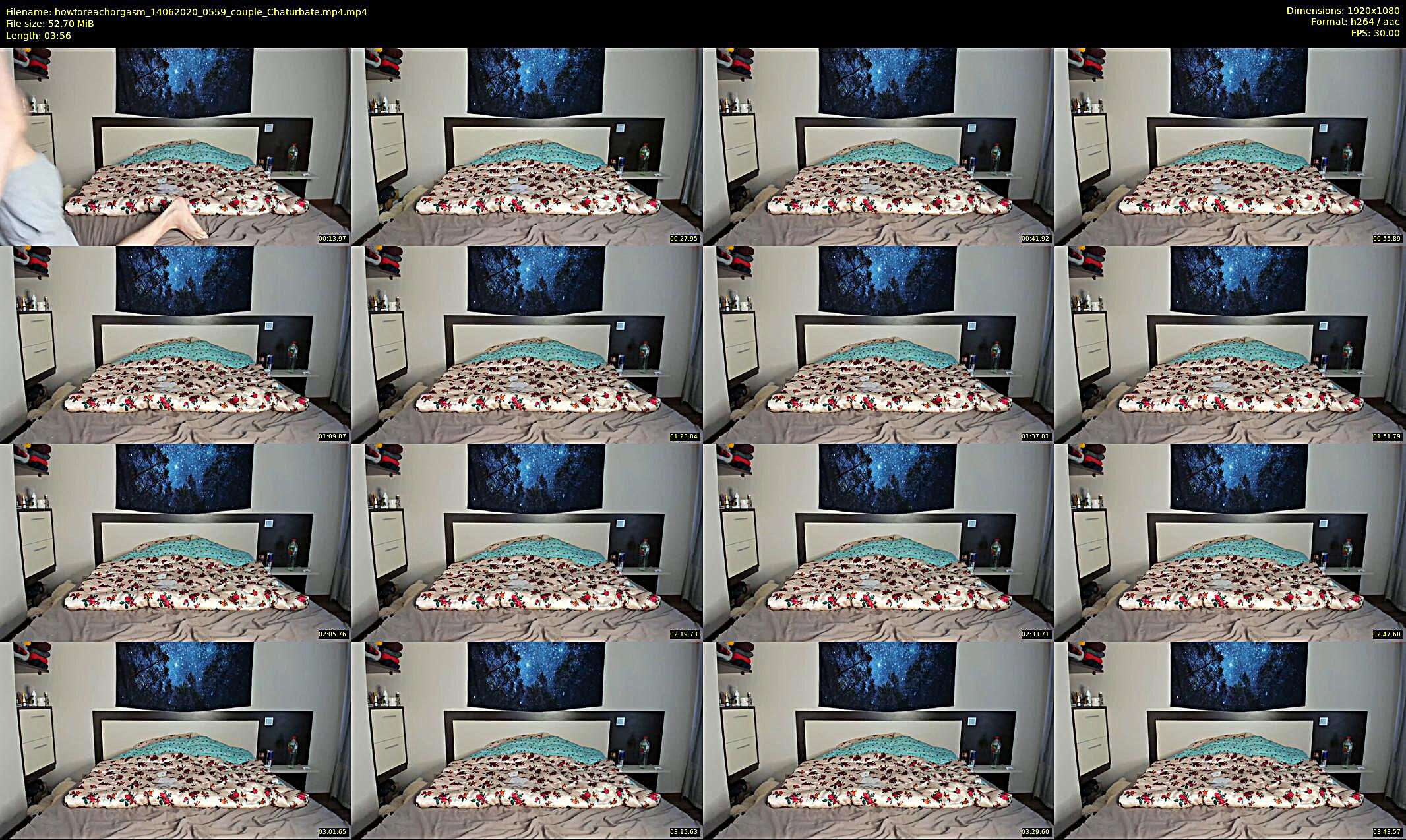howtoreachorgasm — 4 minute Chaturbate couple cam show recording, 1080p, Jun 14, 2020
