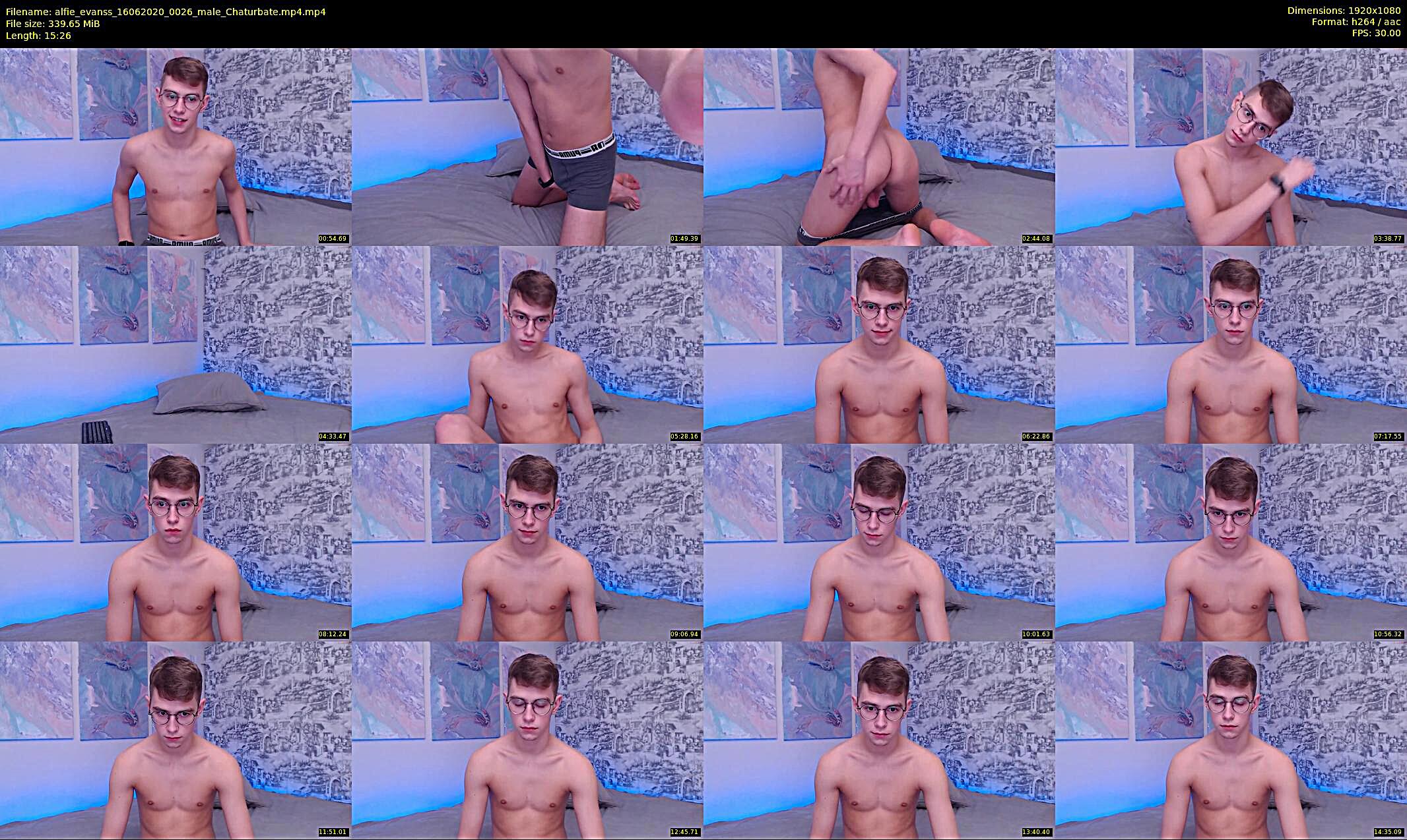 alfie_evanss — 16 minute Chaturbate male cam show recording, 1080p, Jun 16, 2020
