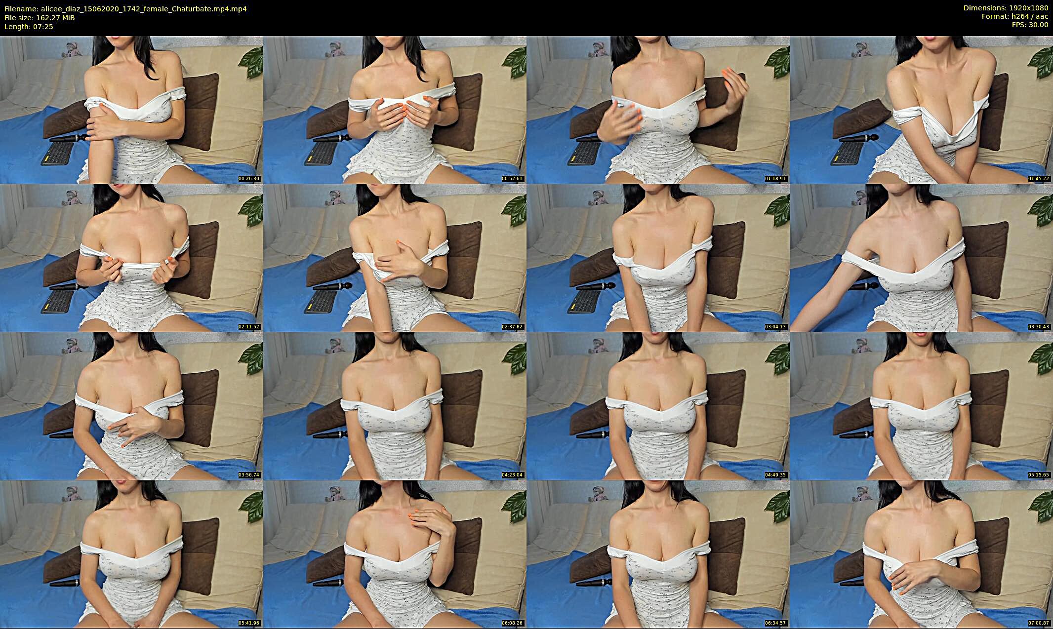 alicee_diaz — 8 minute Chaturbate female cam show recording, 1080p, Jun 15, 2020