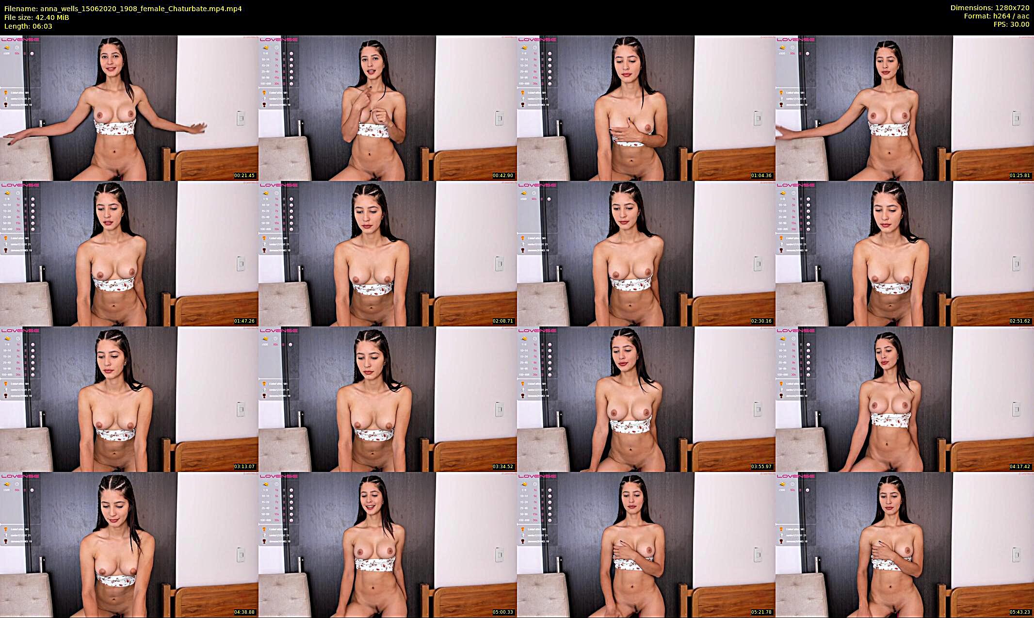 anna_wells — 7 minute Chaturbate female cam show recording, 720p, Jun 15, 2020