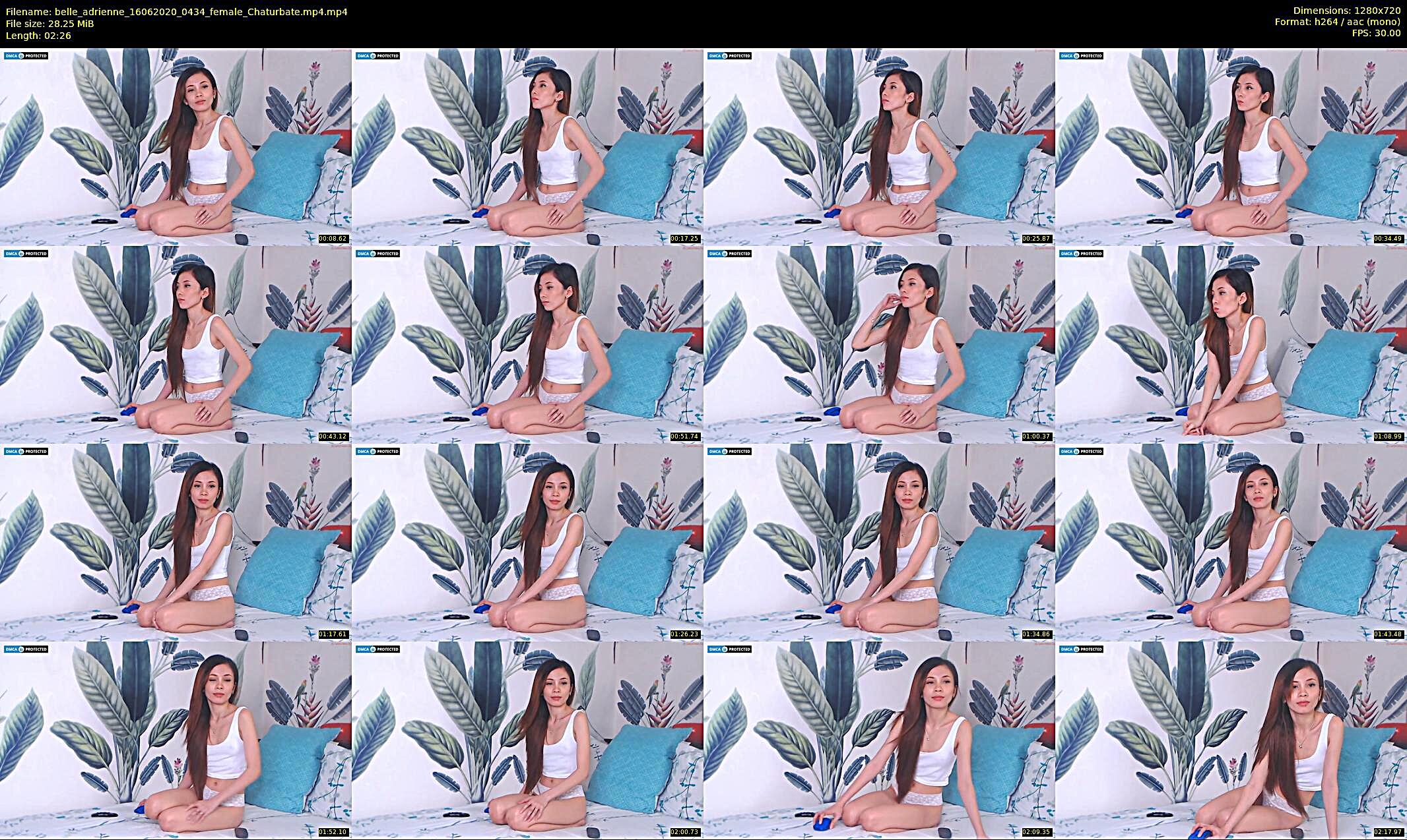 belle_adrienne — 3 minute Chaturbate couple cam show recording, 720p, Jun 16, 2020