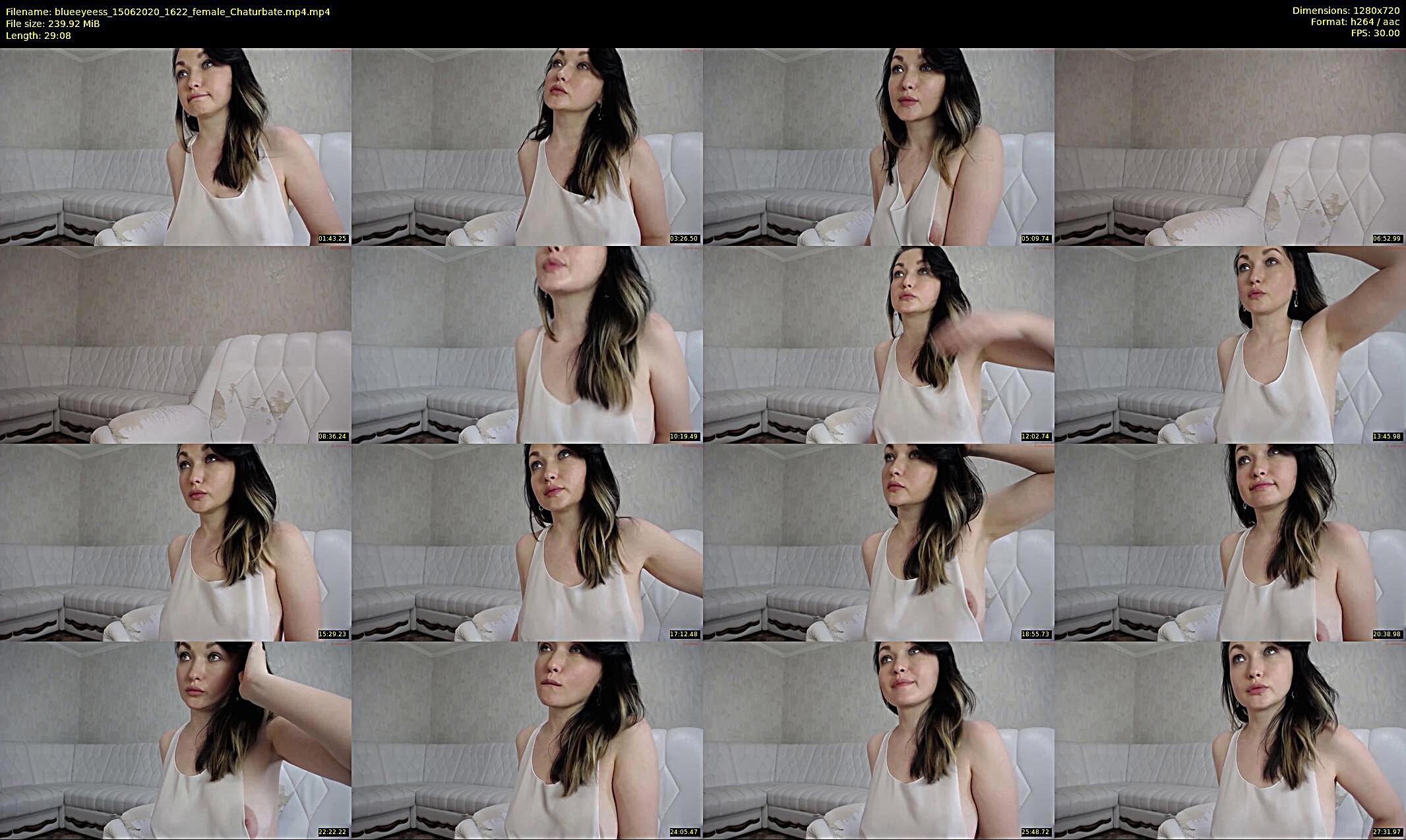 blueeyeess — 30 minute Chaturbate female cam show recording, 720p, Jun 15, 2020