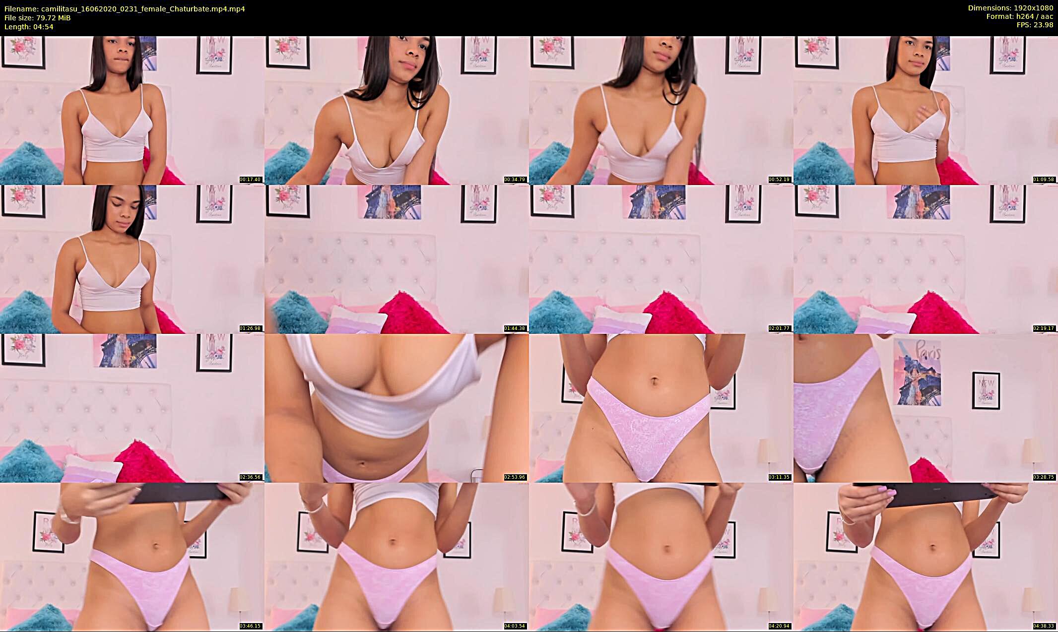 camilitasu — 5 minute Chaturbate female cam show recording, 1080p, Jun 16, 2020
