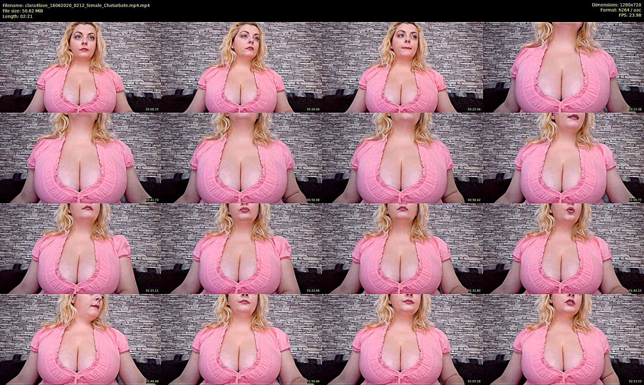 clara4love — 3 minute Chaturbate female cam show recording, 720p, Jun 16, 2020