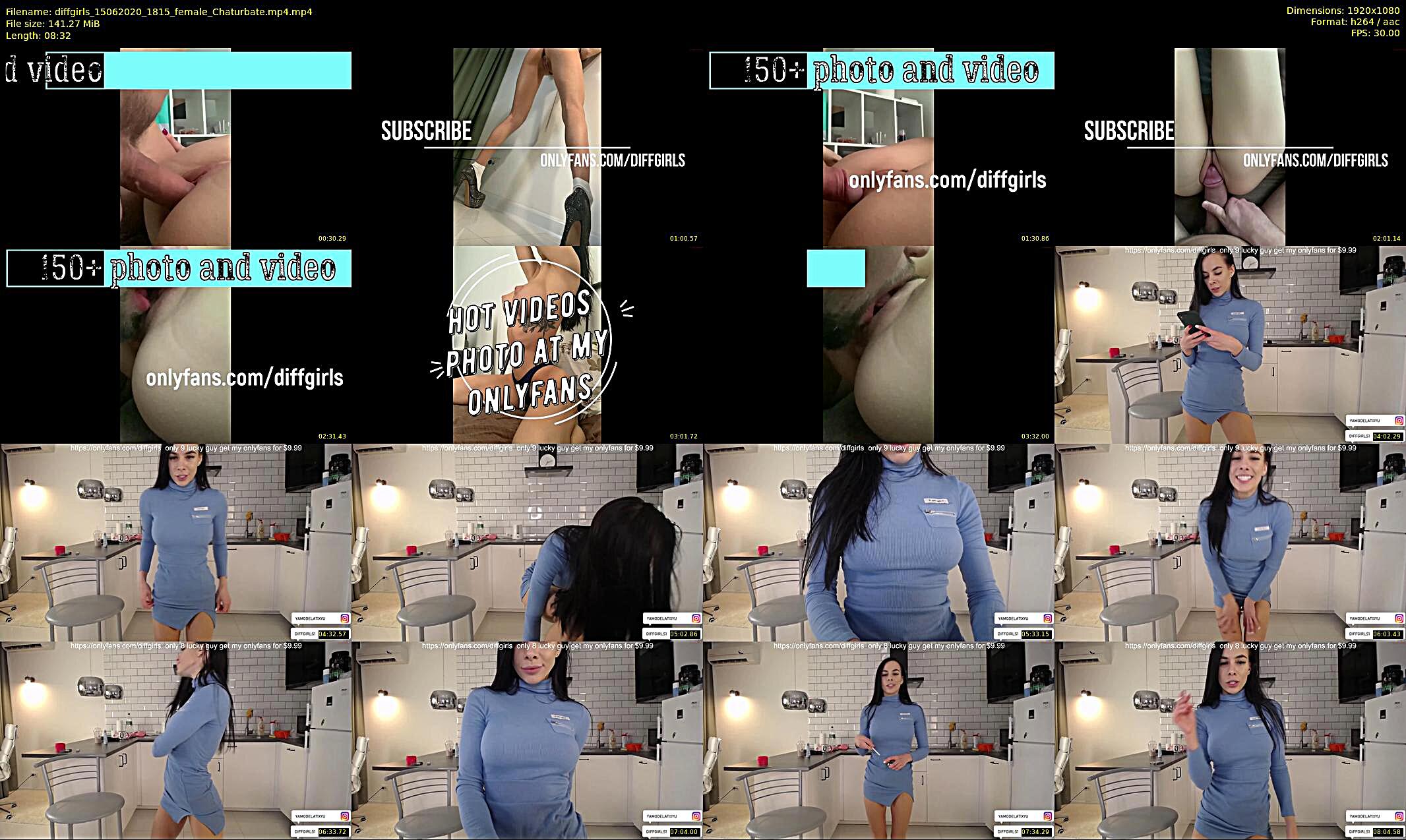 diffgirls — 9 minute Chaturbate female cam show recording, 1080p, Jun 15, 2020