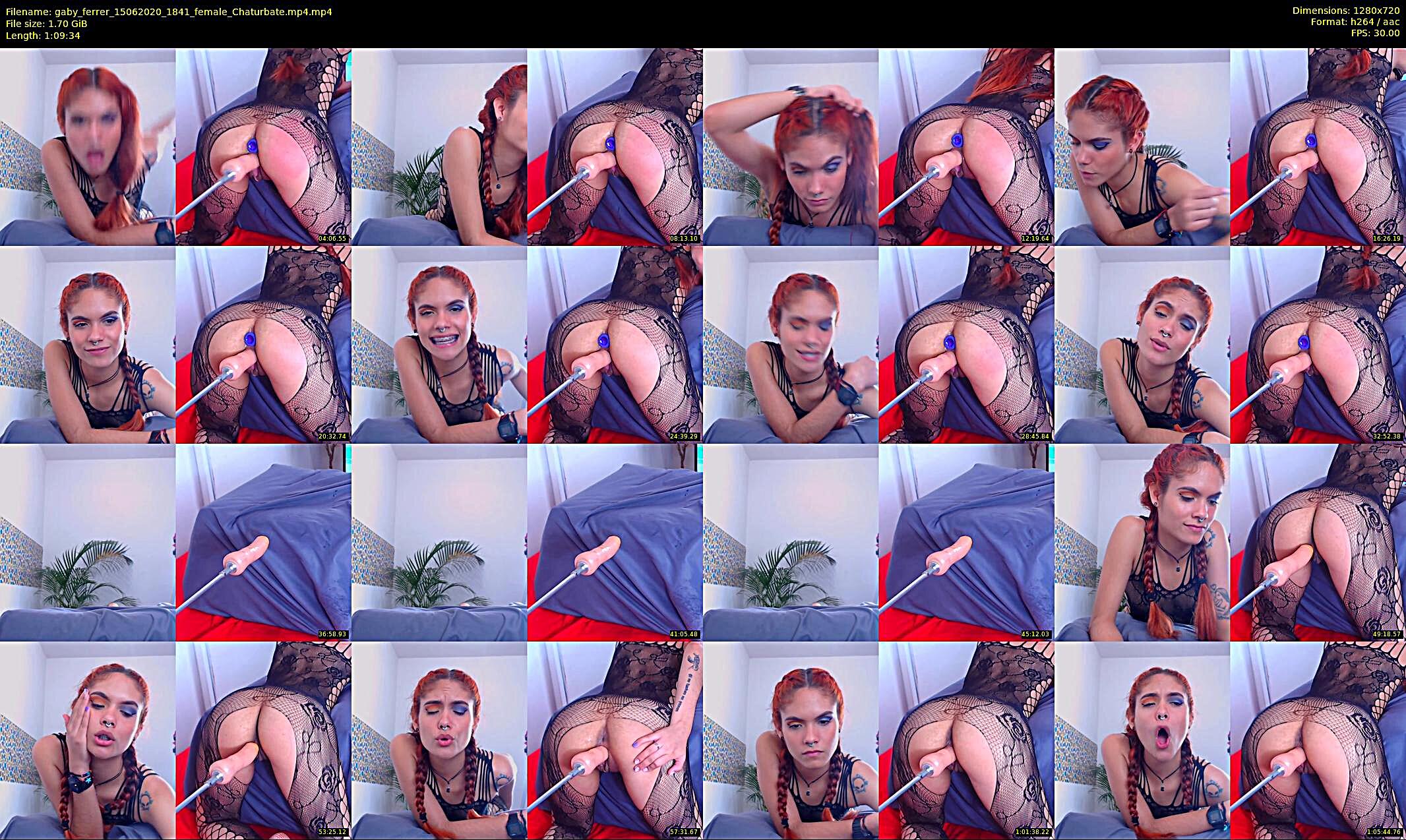 gaby_ferrer — 70 minute Chaturbate female cam show recording, 720p, Jun 15, 2020