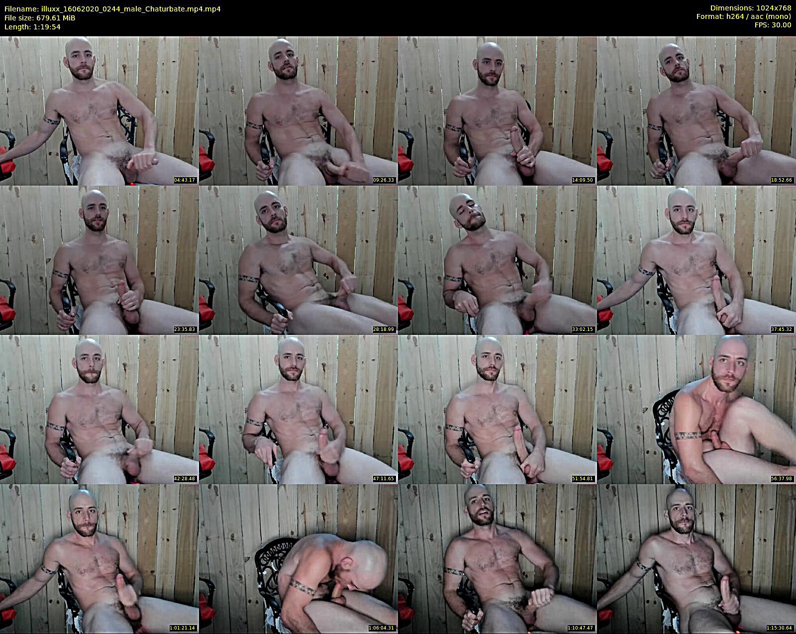illuxx — 80 minute Chaturbate male cam show recording, 720p, Jun 16, 2020
