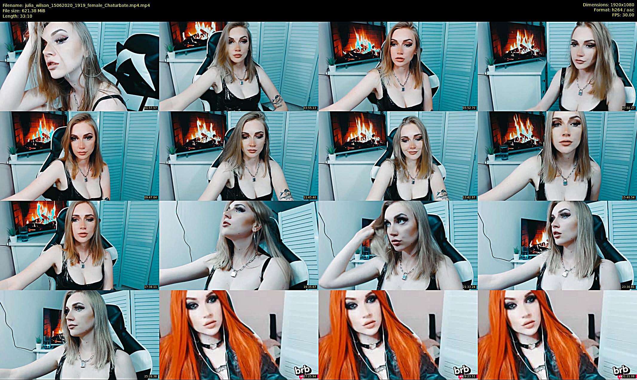 julia_wilson — 11 minute Chaturbate female cam show recording, 1080p, Jun 15, 2020
