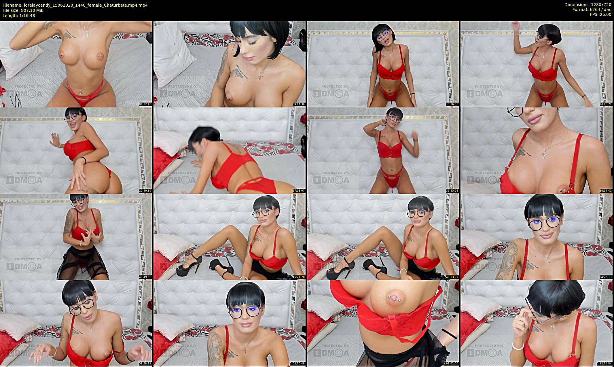 lorelaycandy — 77 minute Chaturbate female cam show recording, 720p, Jun 15, 2020