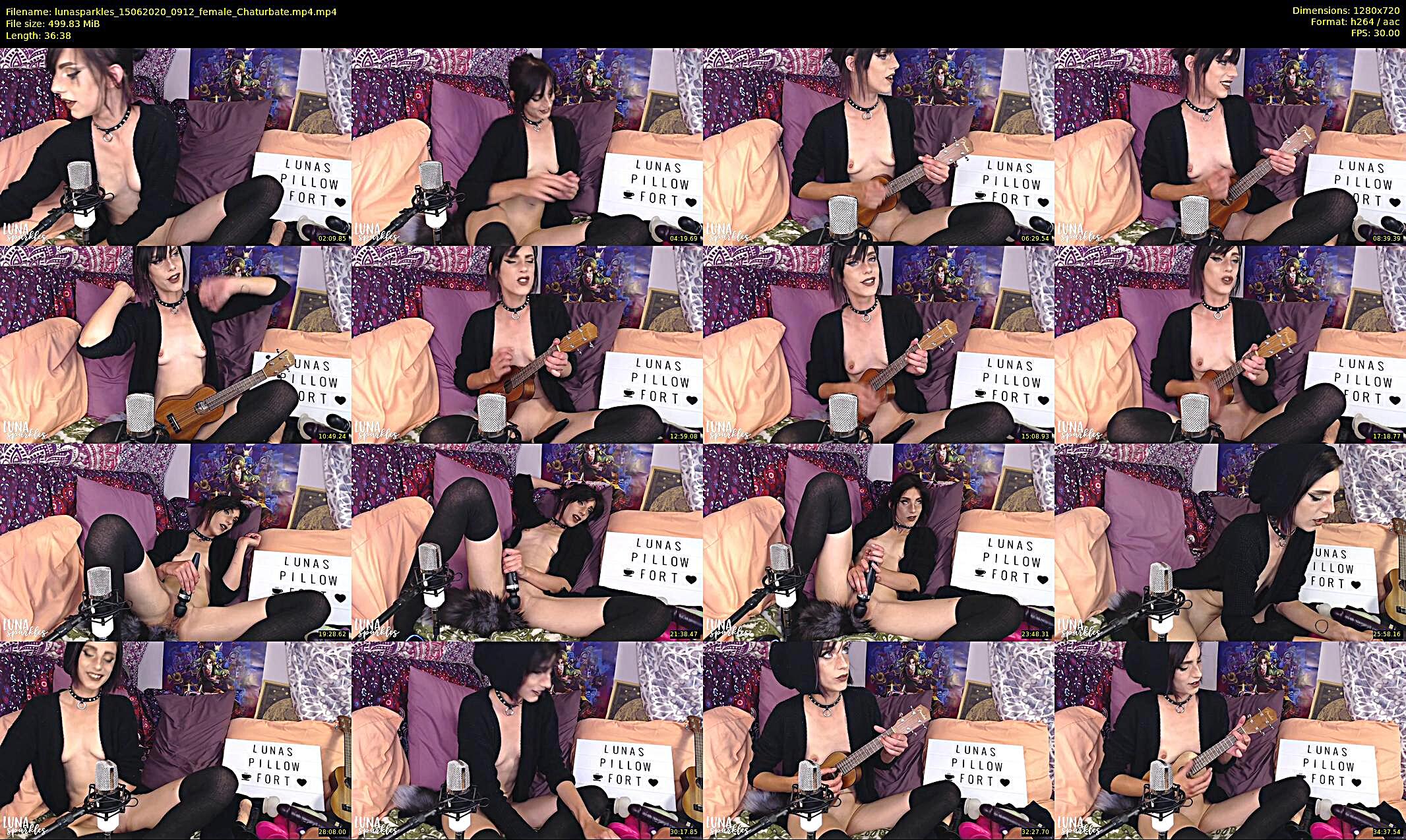 lunasparkles — 37 minute Chaturbate female cam show recording, 720p, Jun 15, 2020