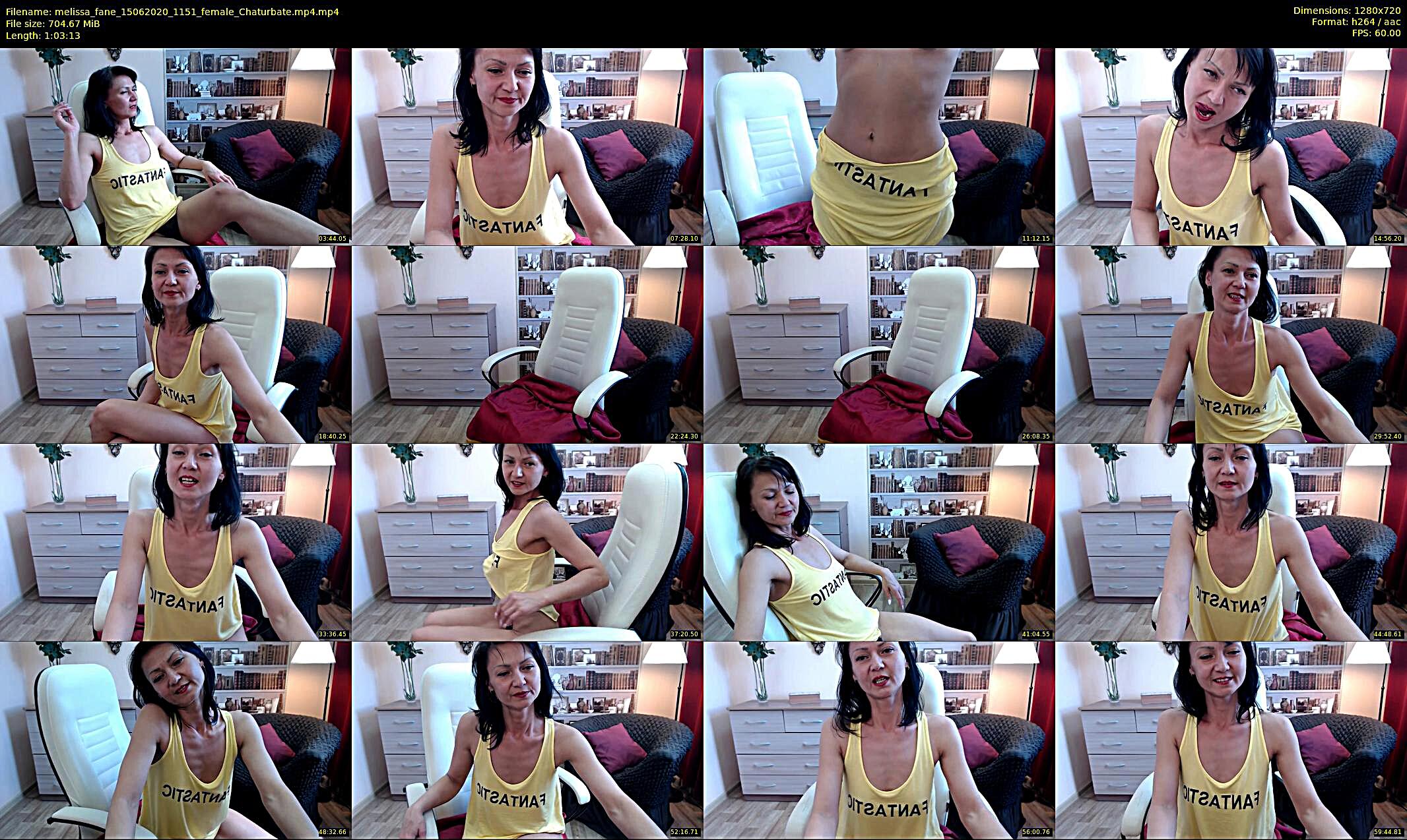 melissa_fane — 64 minute Chaturbate female cam show recording, 720p, Jun 15, 2020