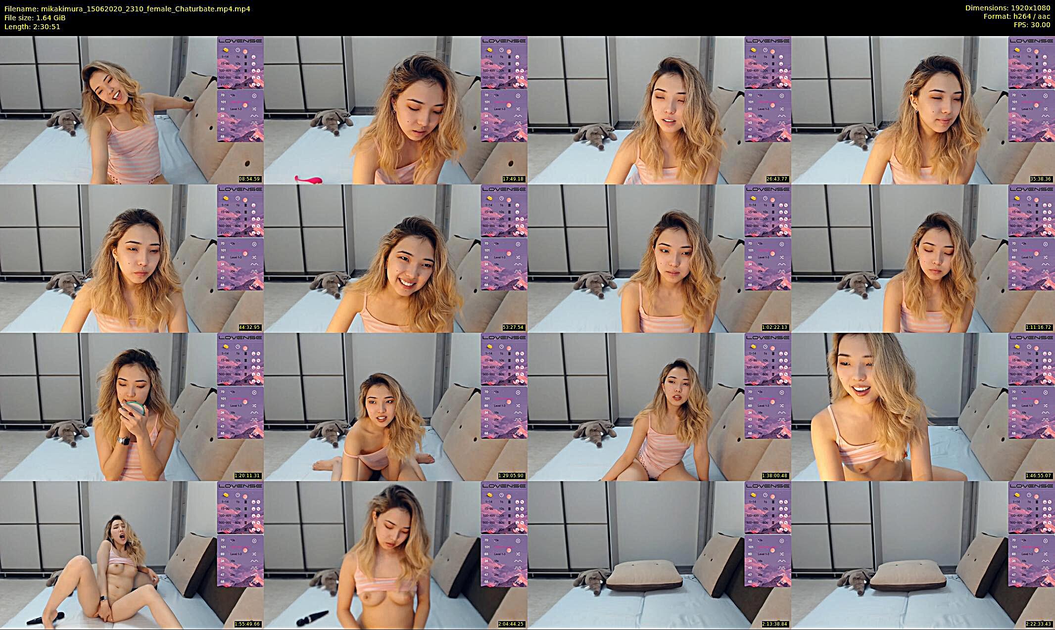 mikakimura — 151 minute Chaturbate female cam show recording, 1080p, Jun 15, 2020