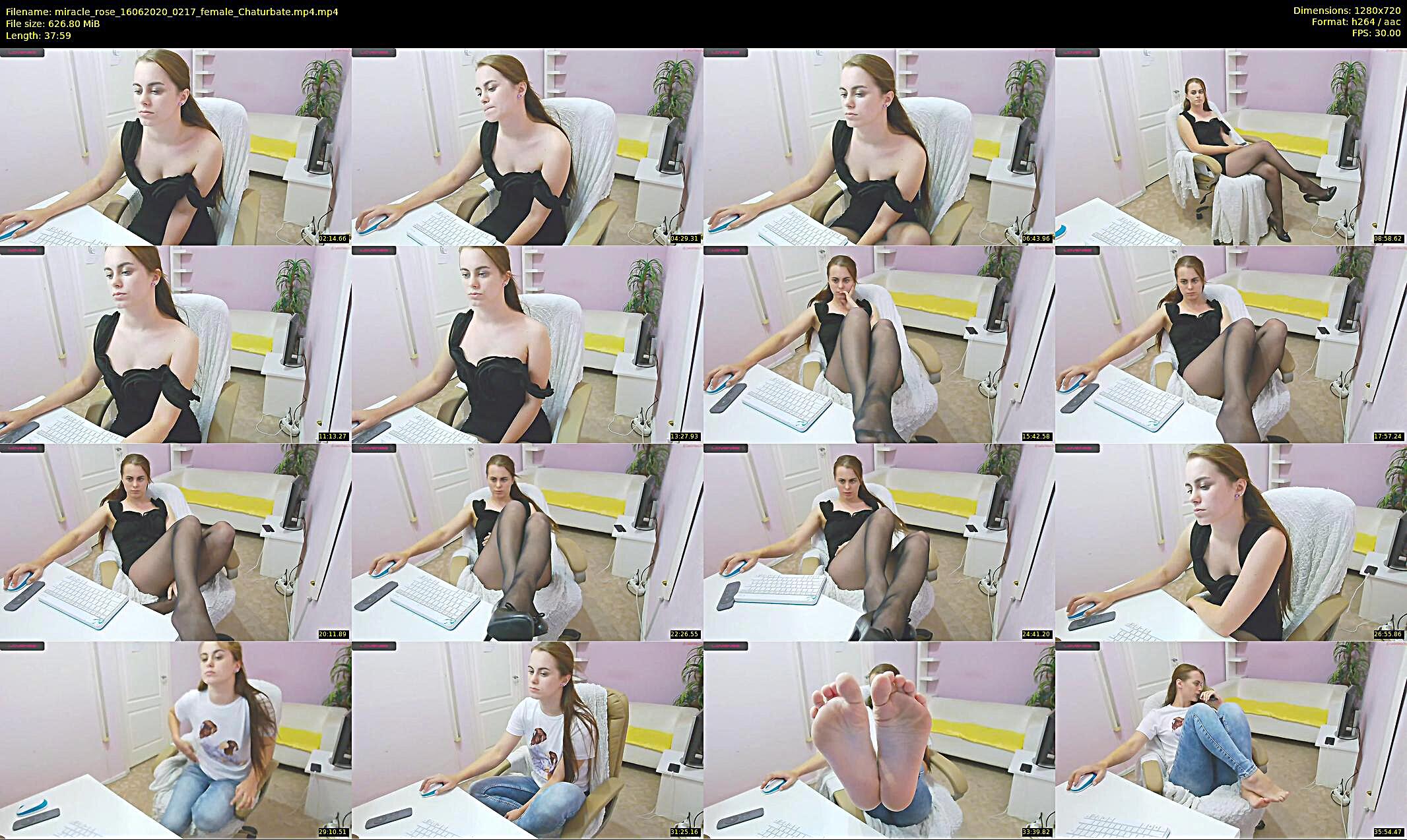 miracle_rose — 22 minute Chaturbate female cam show recording, 720p, Jun 16, 2020