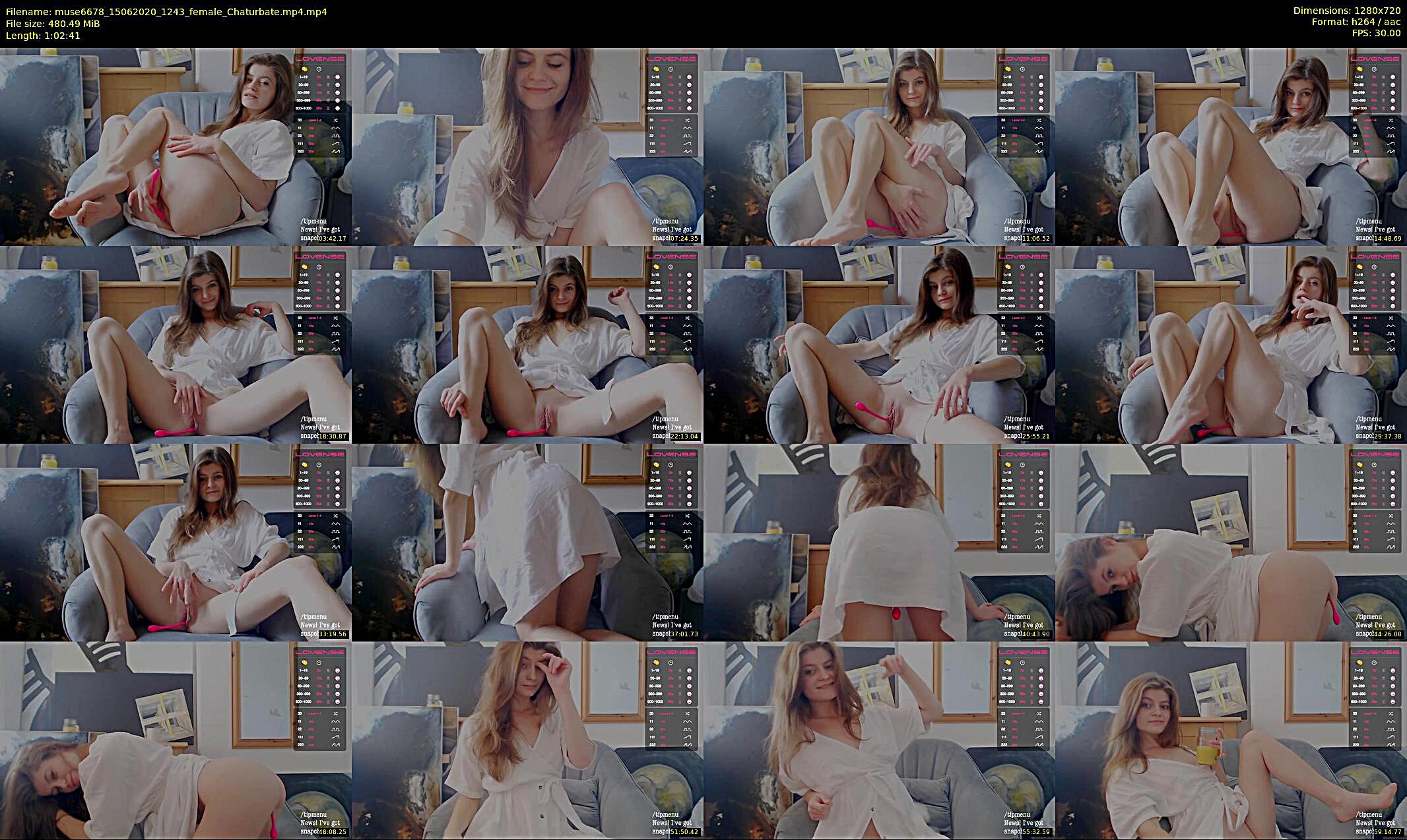 muse6678 — 34 minute Chaturbate female cam show recording, 720p, Jun 15, 2020
