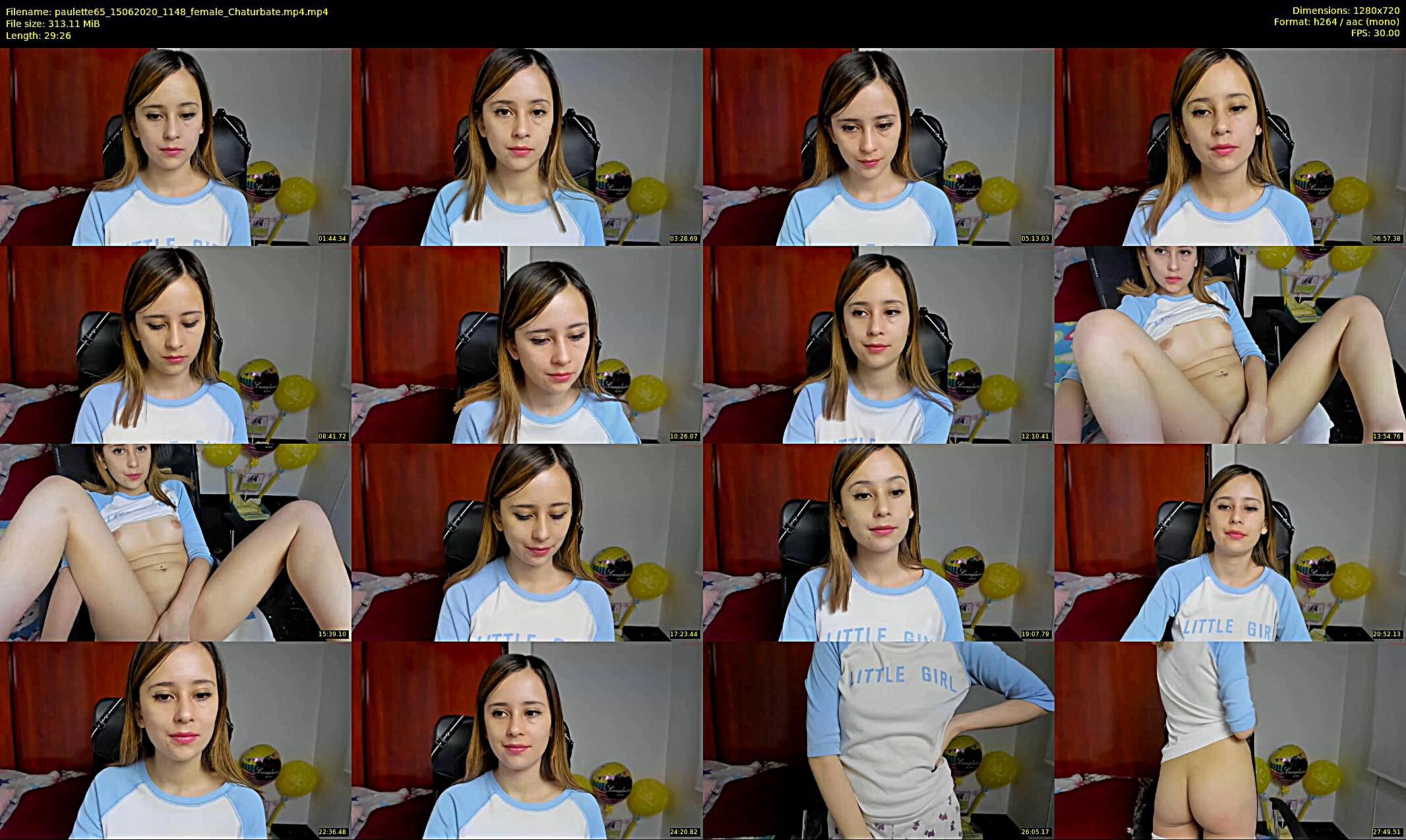 paulette65 — 30 minute Chaturbate female cam show recording, 720p, Jun 15, 2020