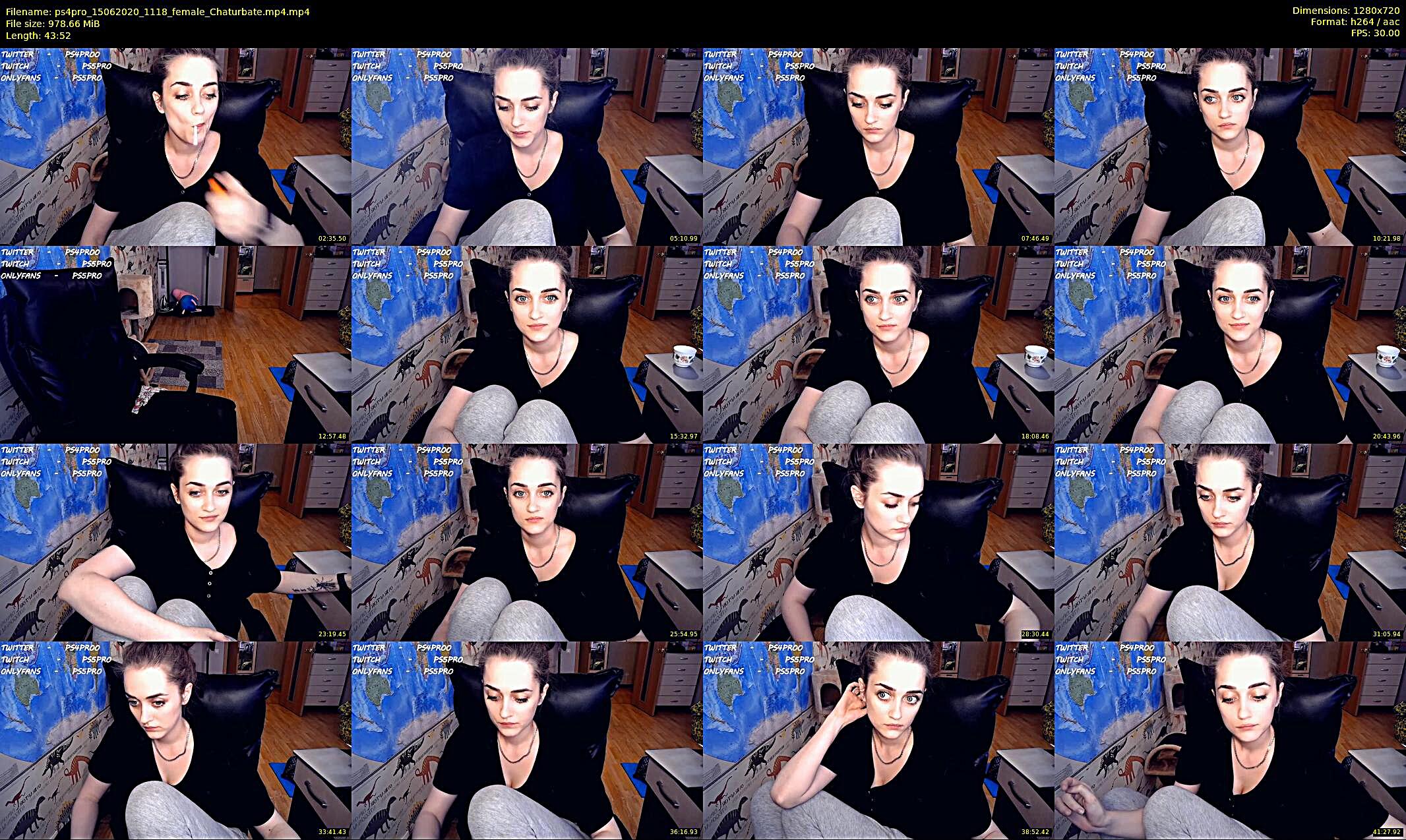 ps4pro — 44 minute Chaturbate female cam show recording, 720p, Jun 15, 2020