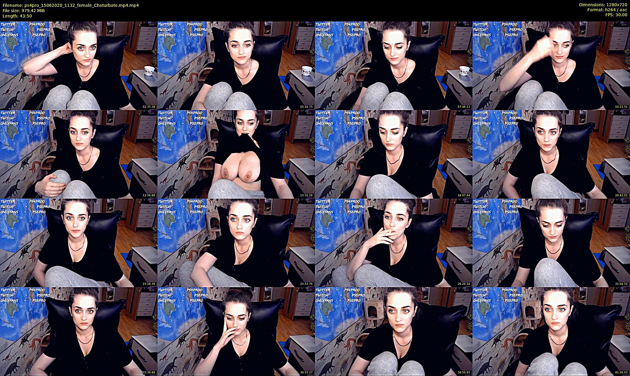 ps4pro — 44 minute Chaturbate female cam show recording, 720p, Jun 15, 2020