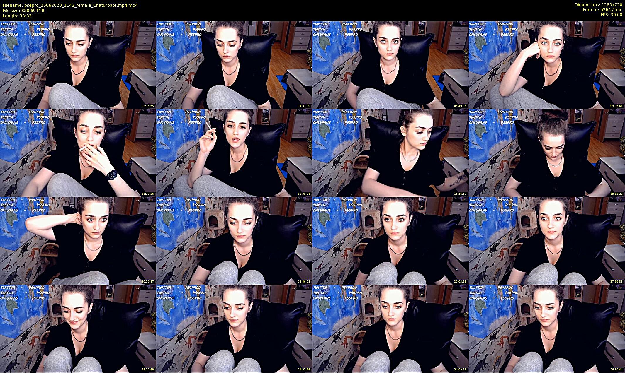 ps4pro — 3 minute Chaturbate female cam show recording, 720p, Jun 15, 2020