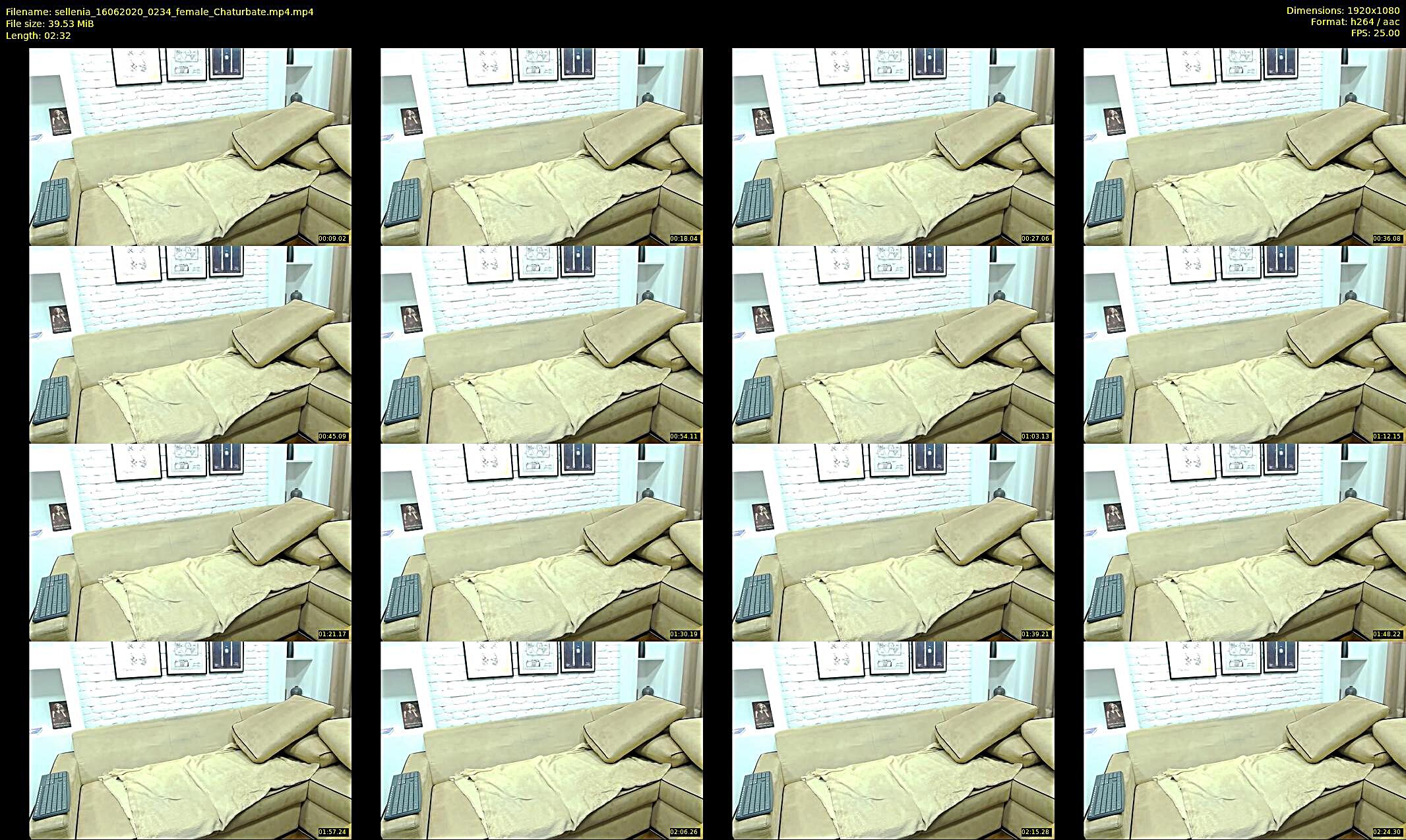 sellenia — 3 minute Chaturbate female cam show recording, 1080p, Jun 16, 2020