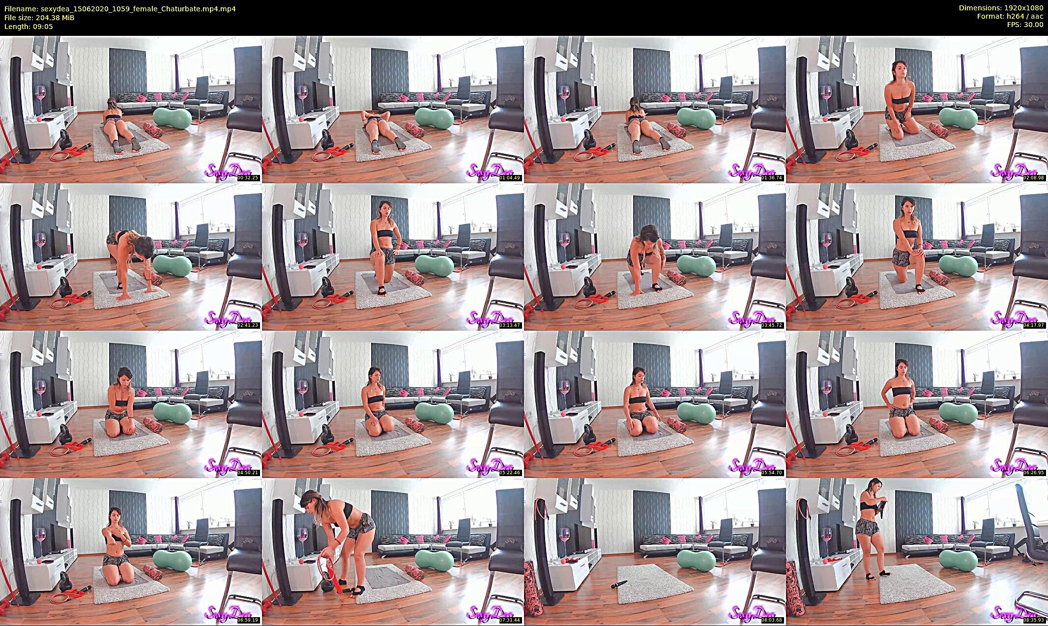 sexydea — 10 minute Chaturbate female cam show recording, 1080p, Jun 15, 2020