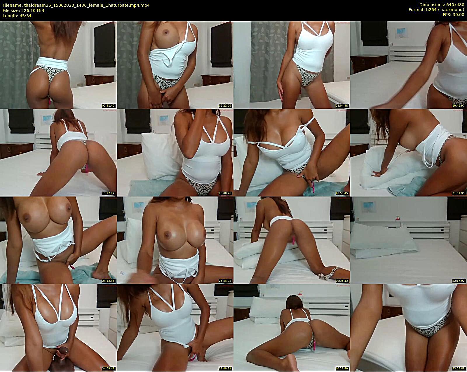 thaidream25 — 46 minute Chaturbate female cam show recording, 480p, Jun 15, 2020