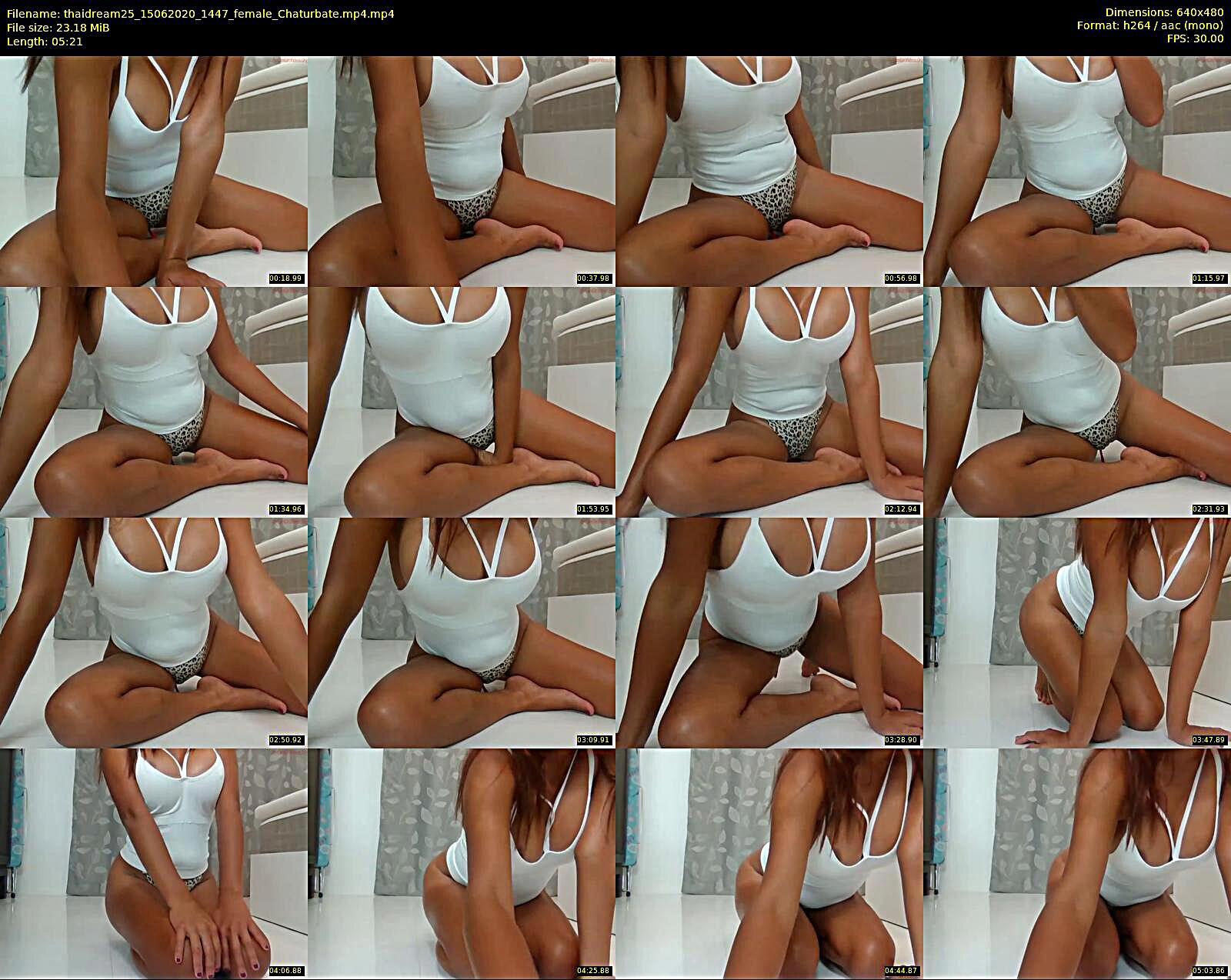 thaidream25 — 6 minute Chaturbate female cam show recording, 480p, Jun 15, 2020
