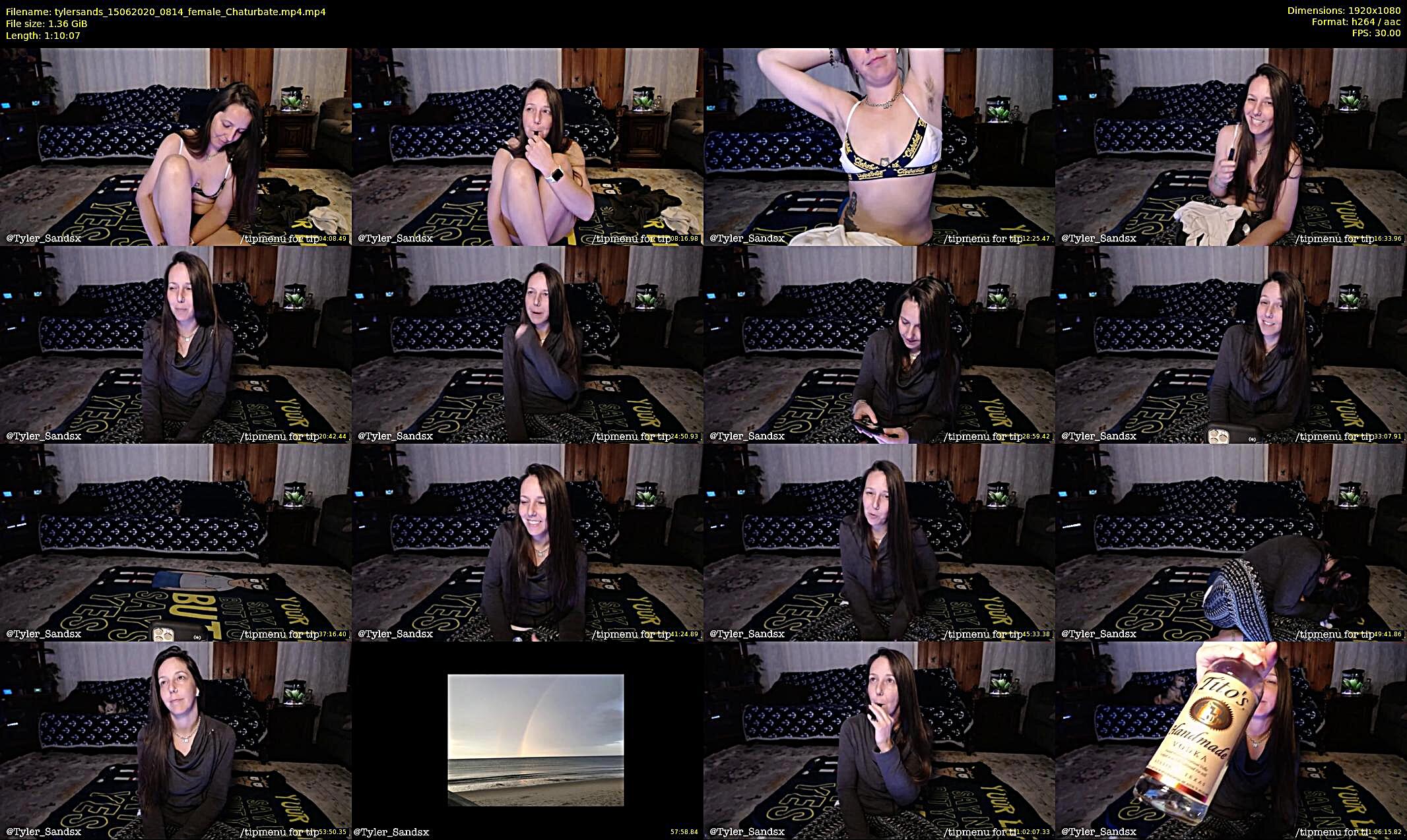 tylersands — 71 minute Chaturbate female cam show recording, 1080p, Jun 15, 2020