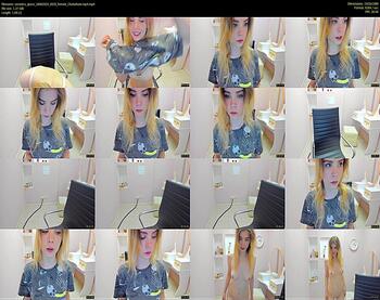 veronica_space — 70 minute Chaturbate female cam show recording, 1080p, Jun 16, 2020