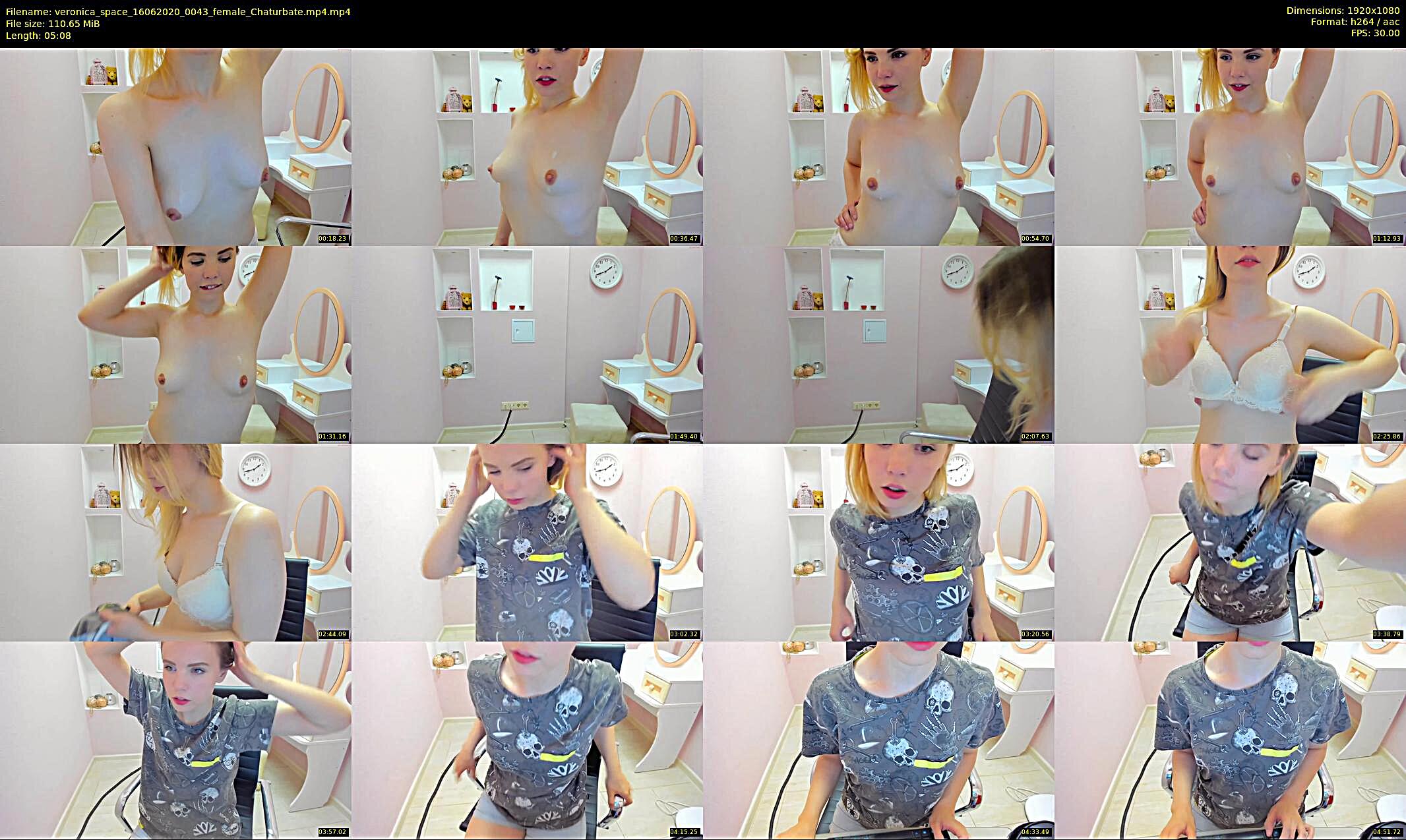 veronica_space — 21 minute Chaturbate female cam show recording, 1080p, Jun 16, 2020